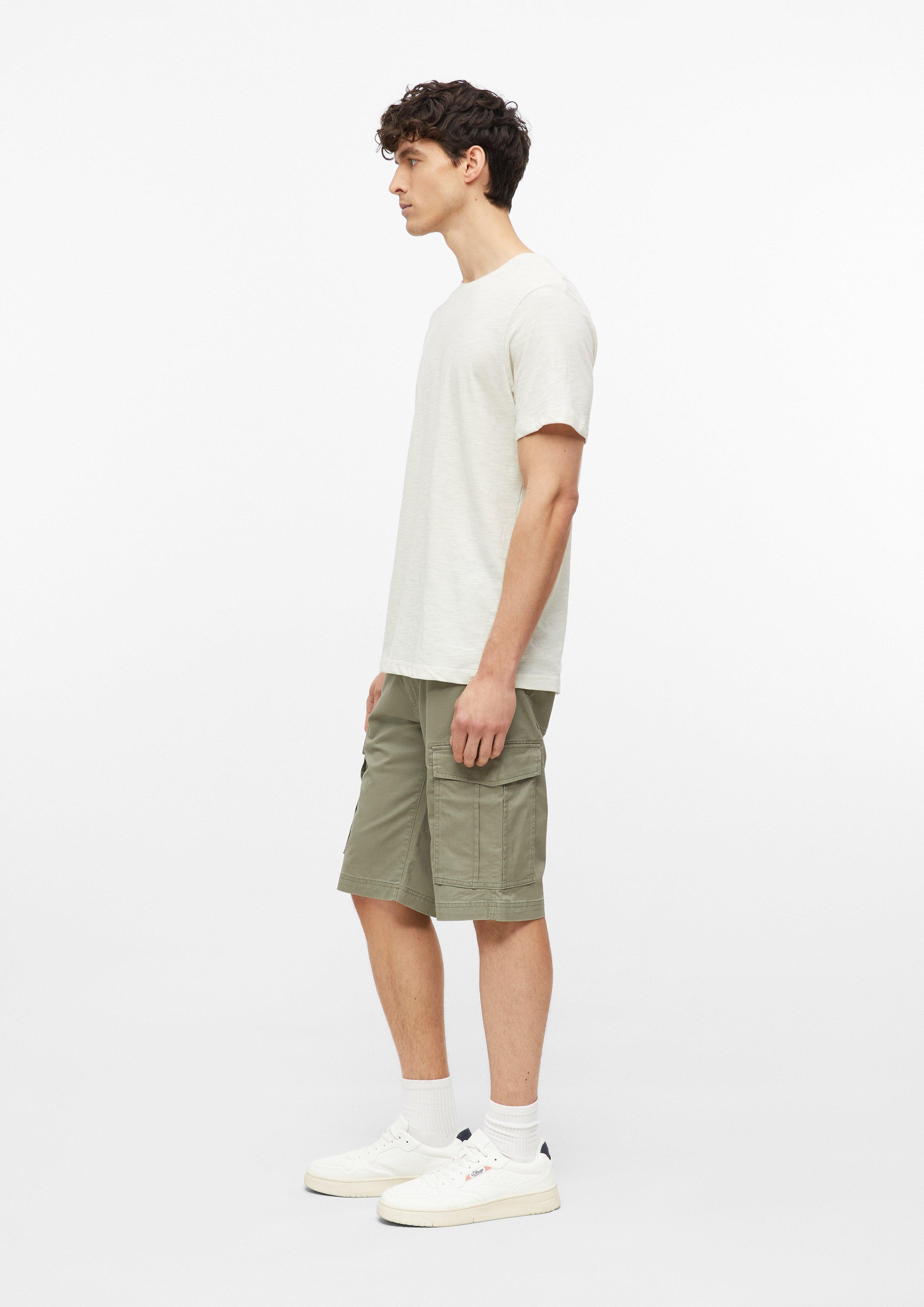 Men Bermuda in olive by s.Oliver