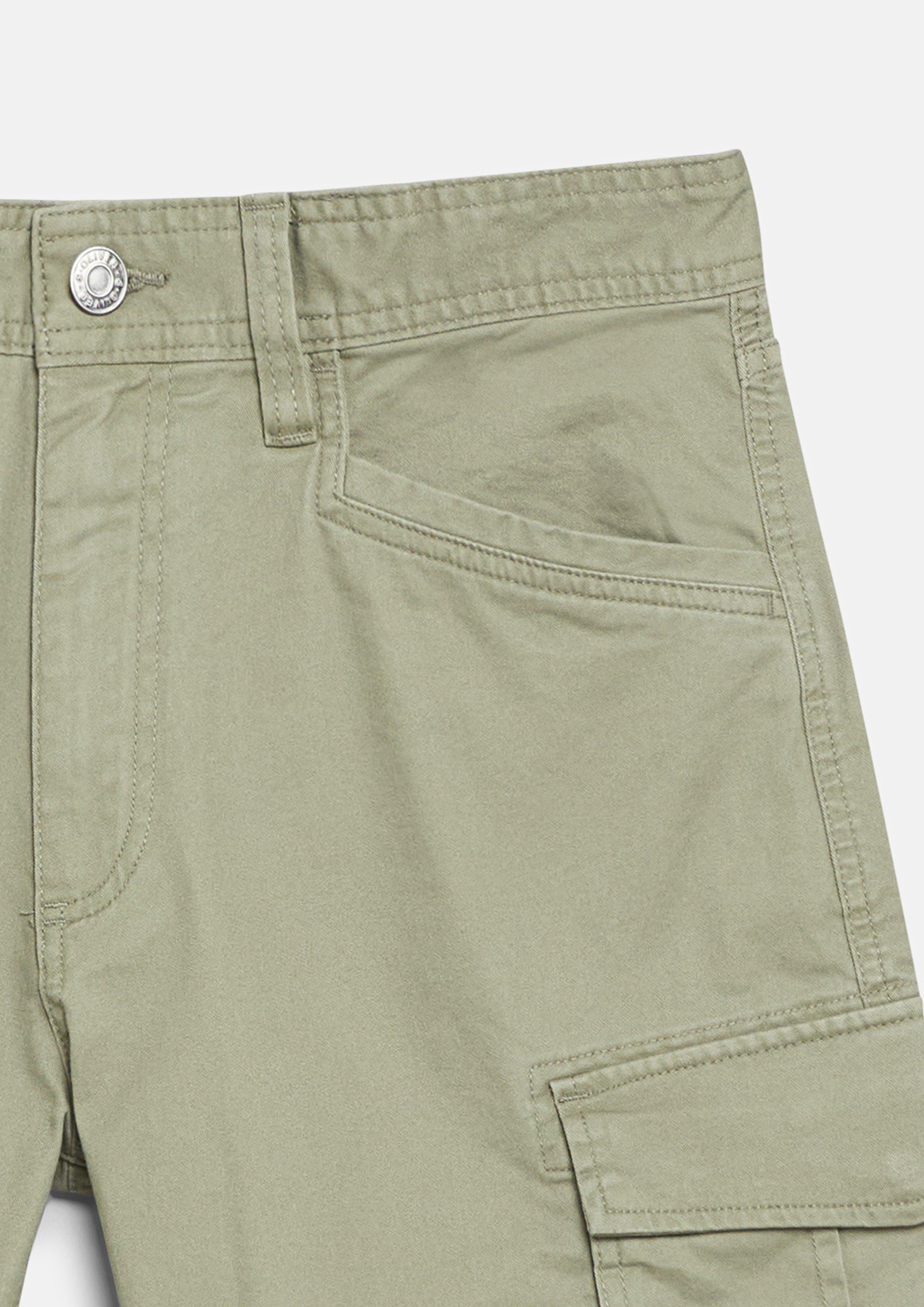 Men Bermuda in olive by s.Oliver