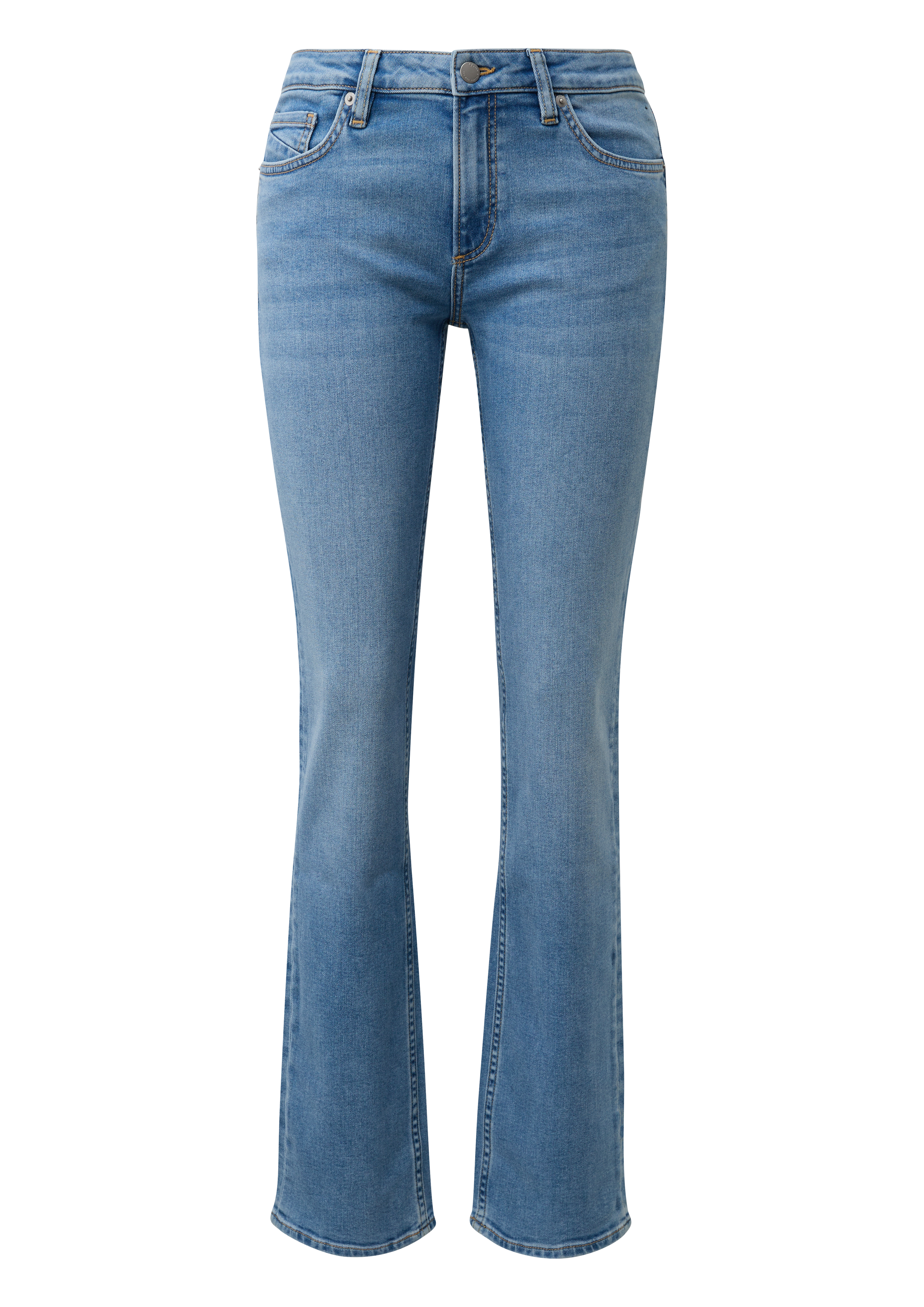Catie jeans / slim fit / halfhoog / rechte pijp