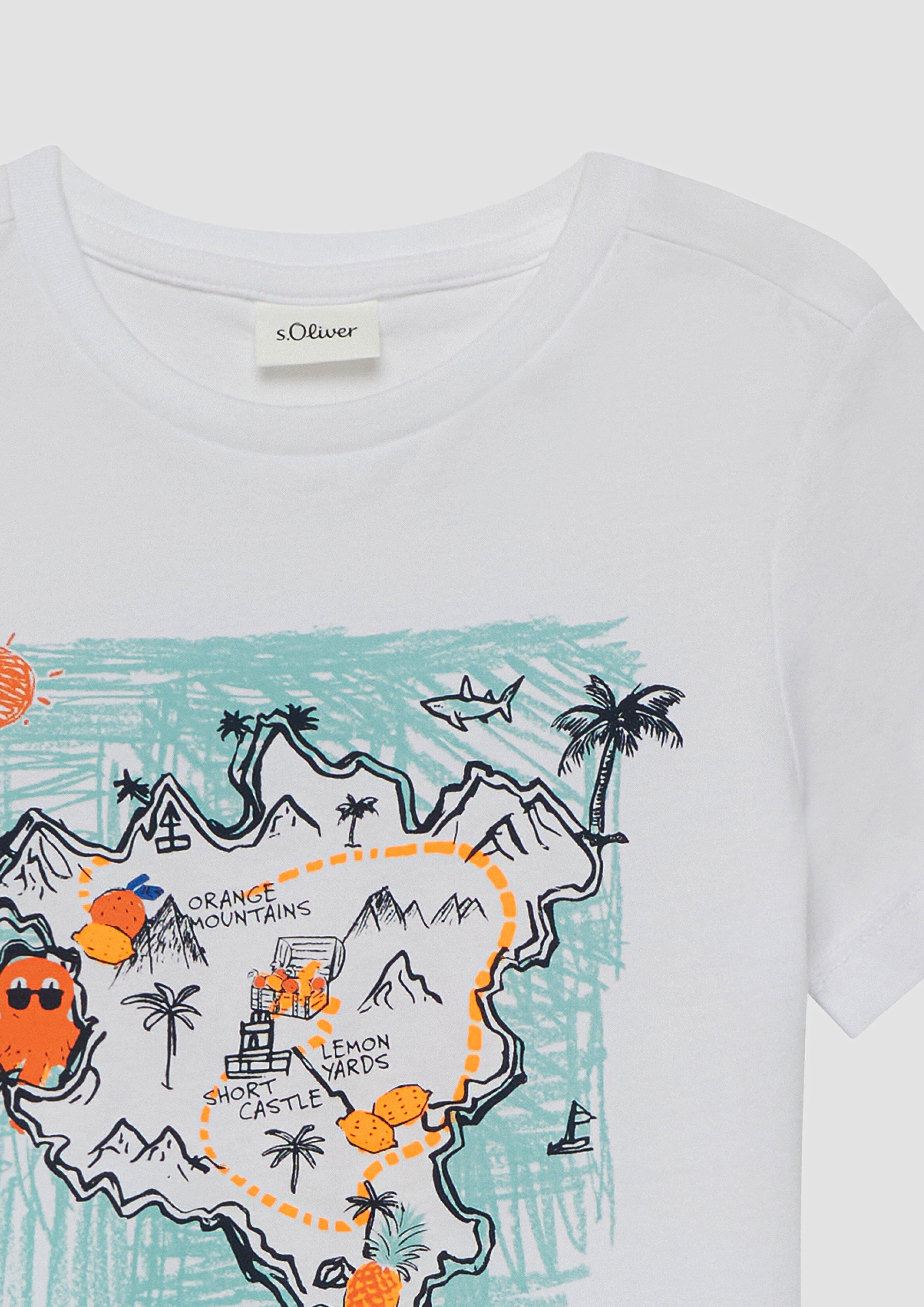 T-shirt in 0100, 6524 & 2440