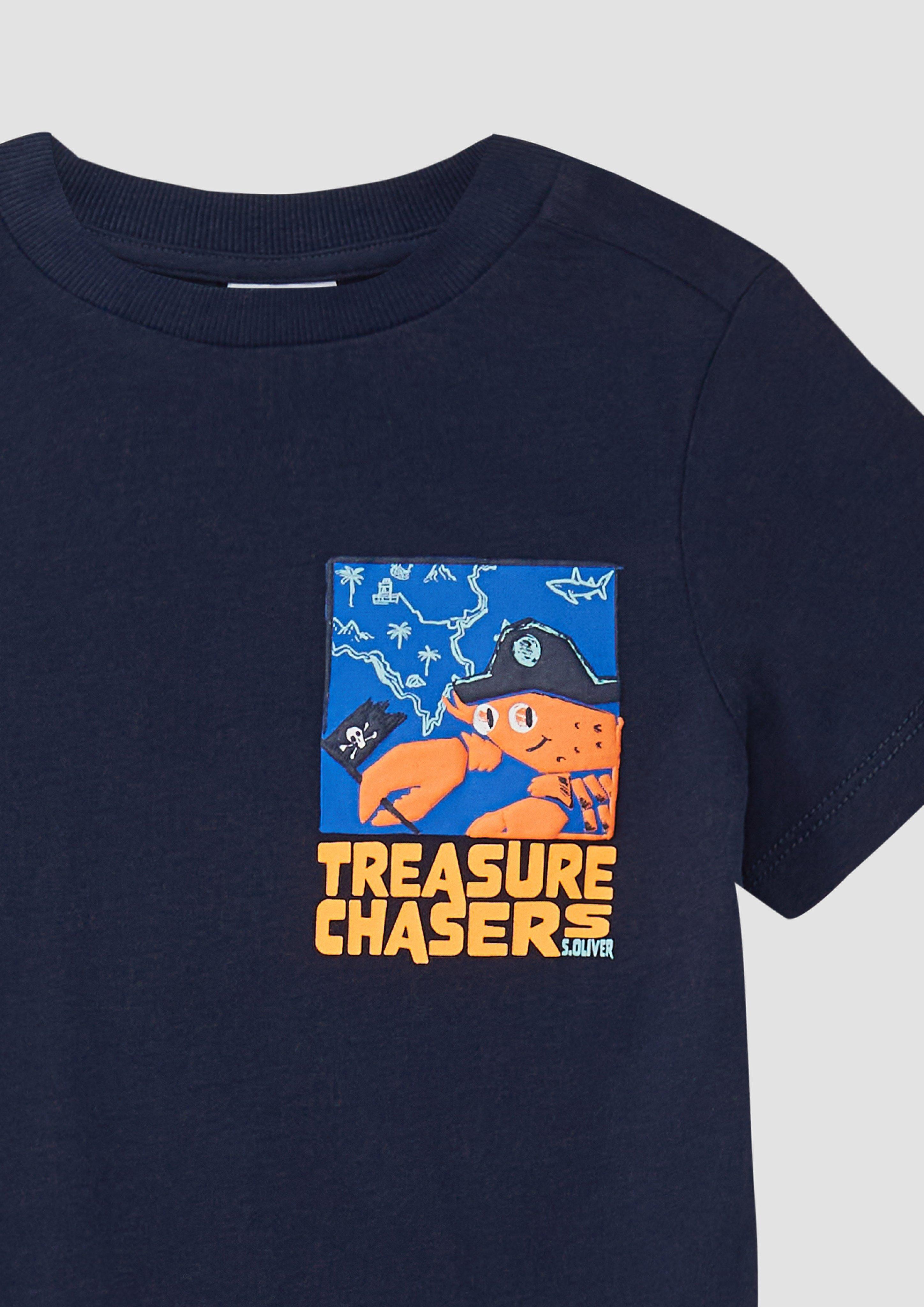 T-shirt in 5952 & 0100