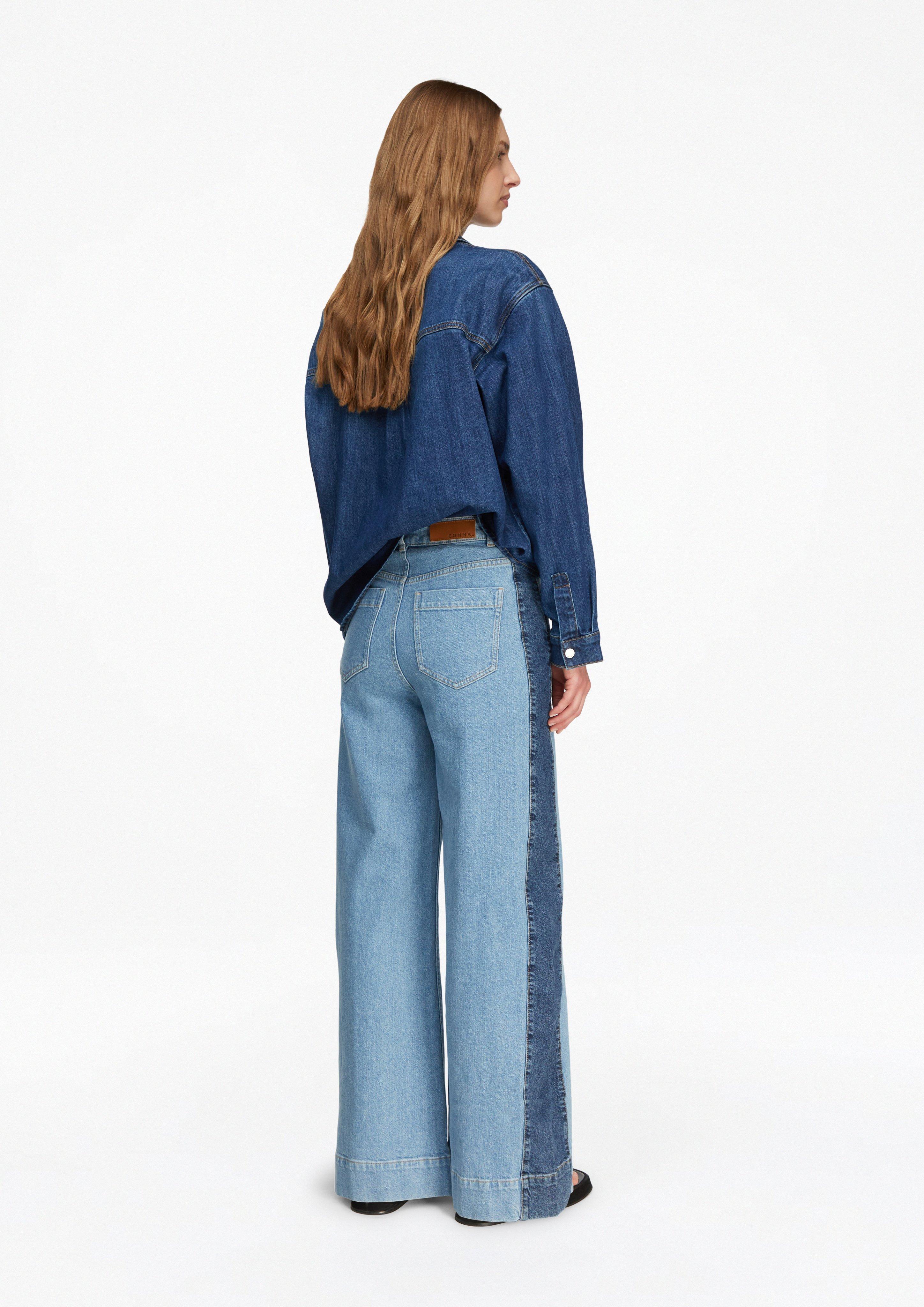 Denim trousers in 55Z7