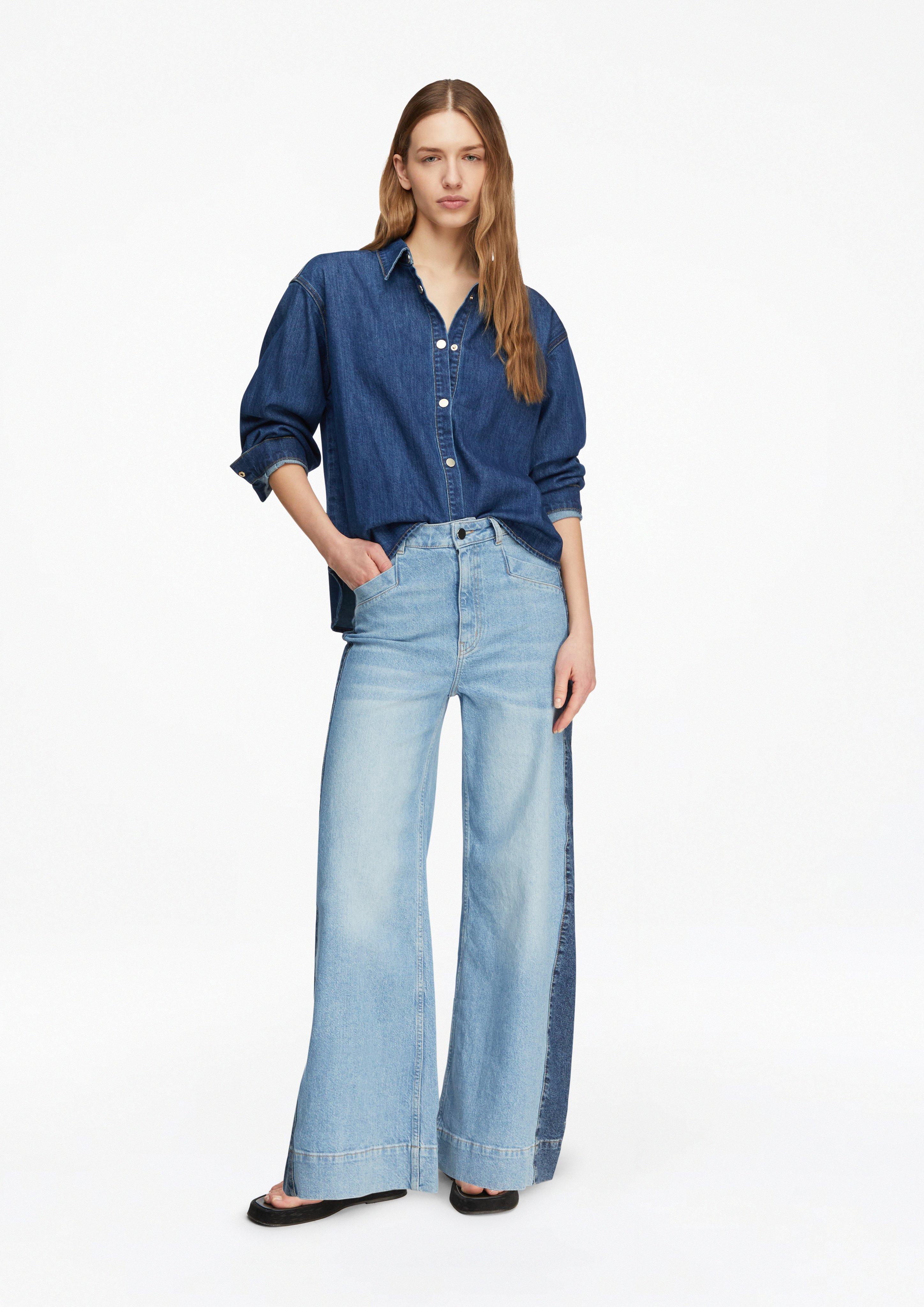 Denim trousers in 55Z7