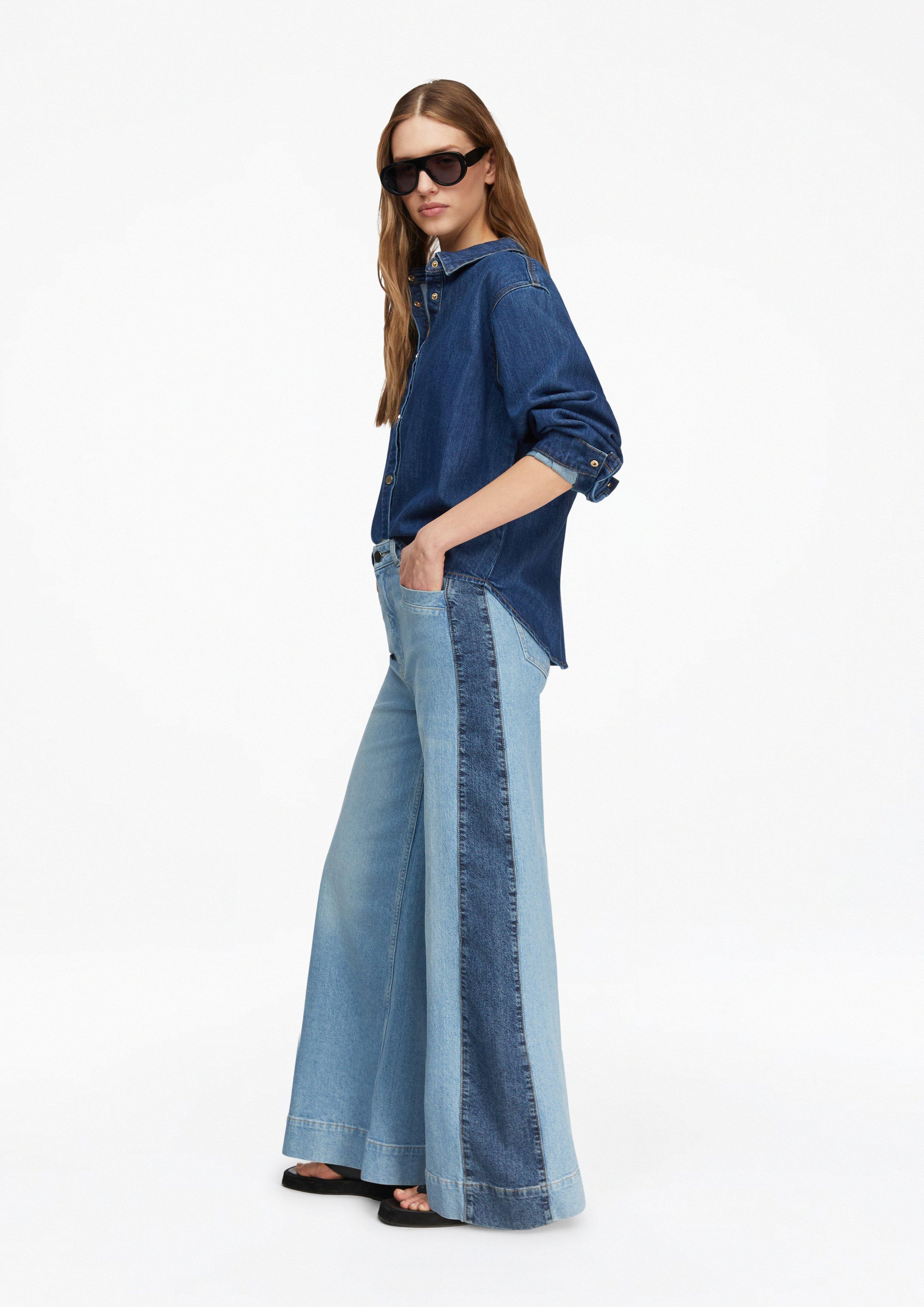 Denim trousers in 55Z7