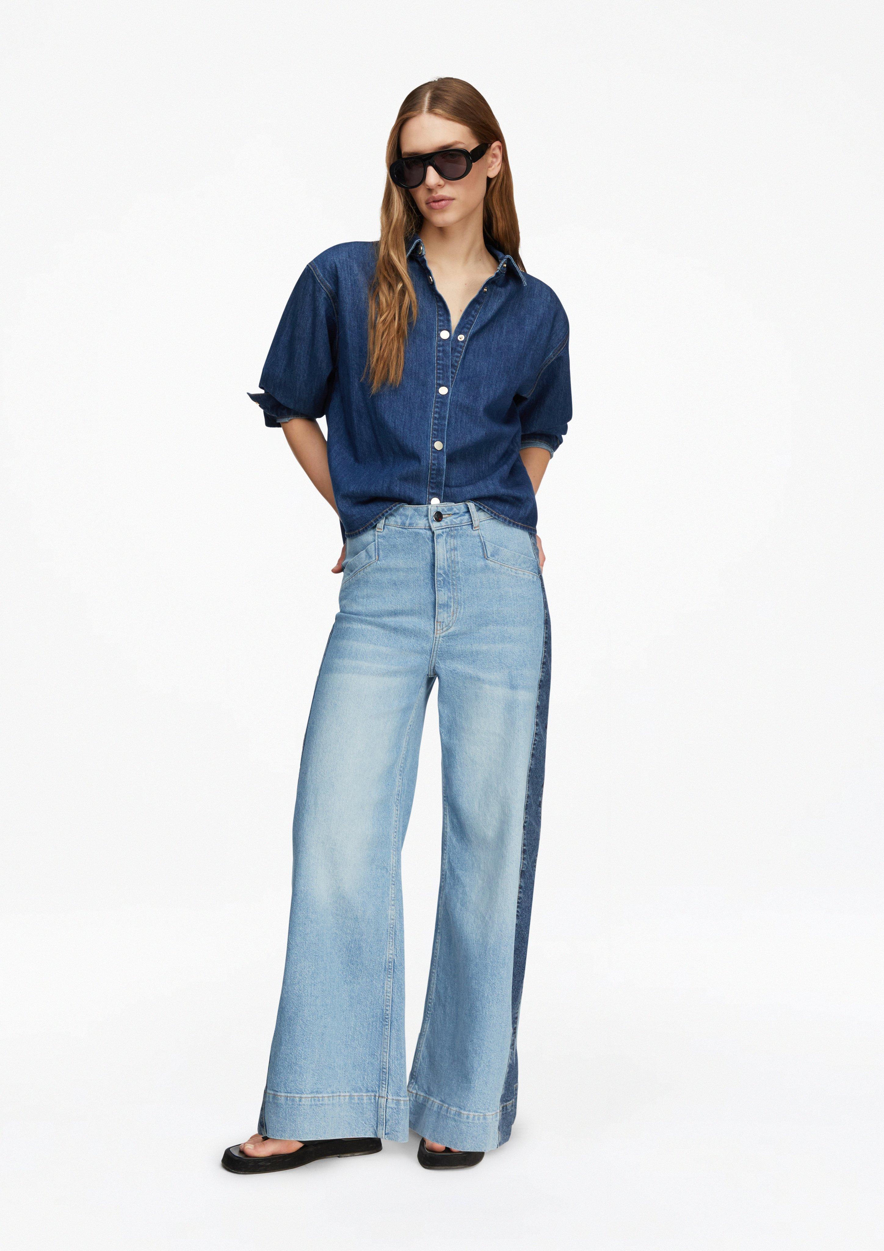 Denim trousers in 55Z7
