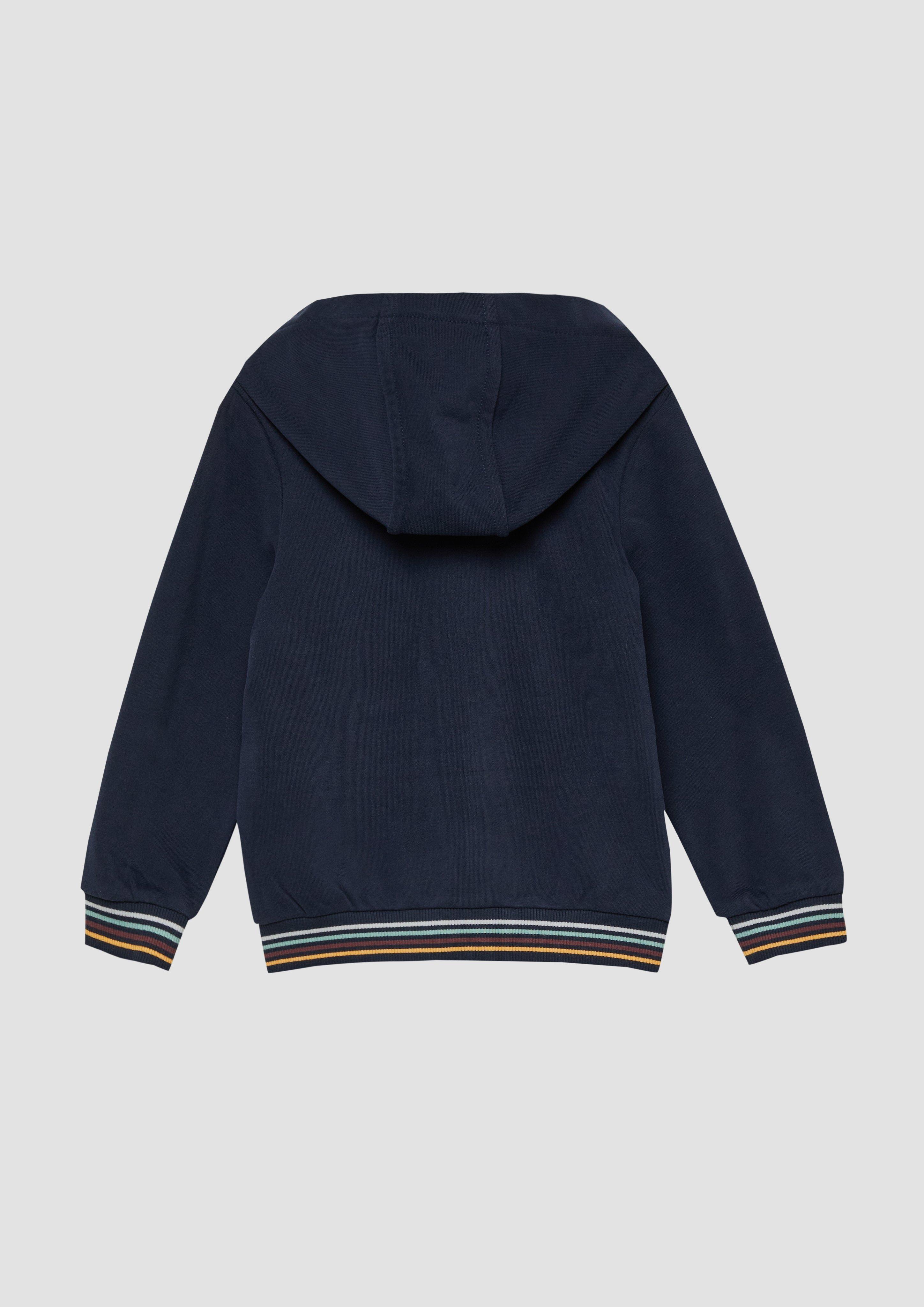 Sweatshirt Jacke in 5952 & 4927