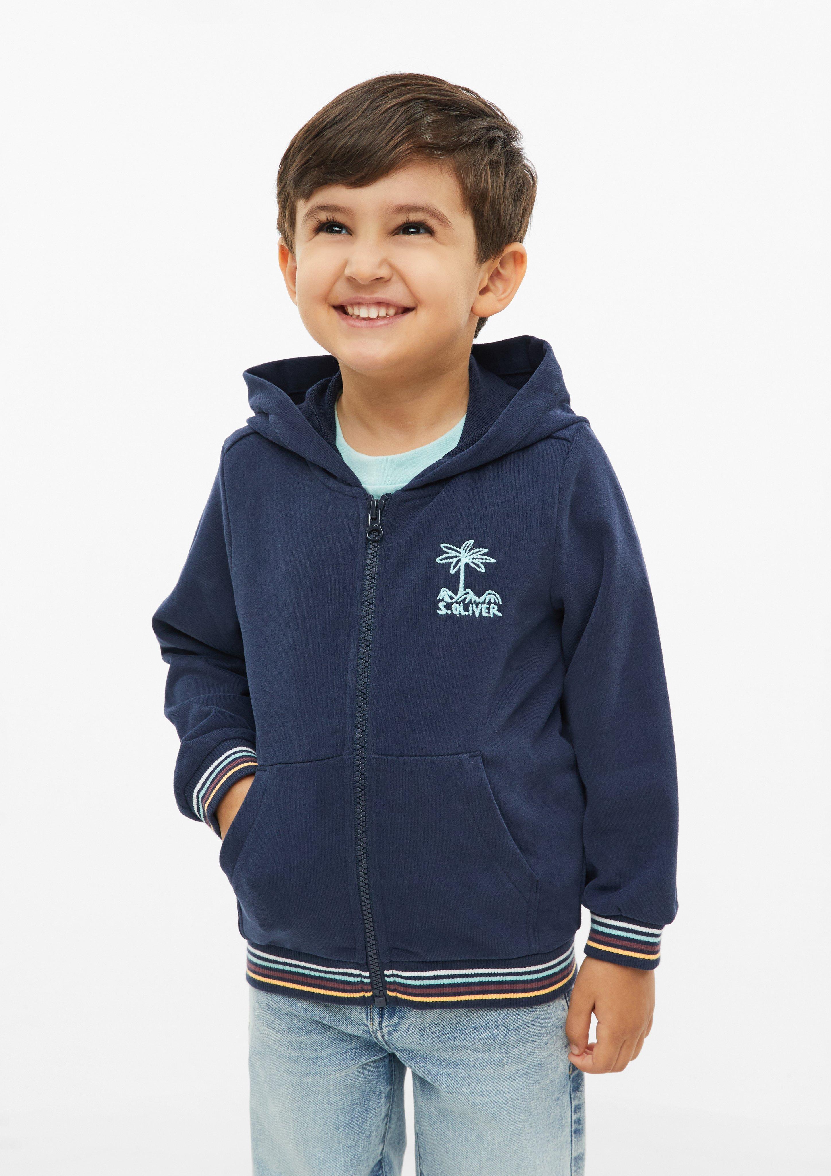  Sweatshirt jas in  van 