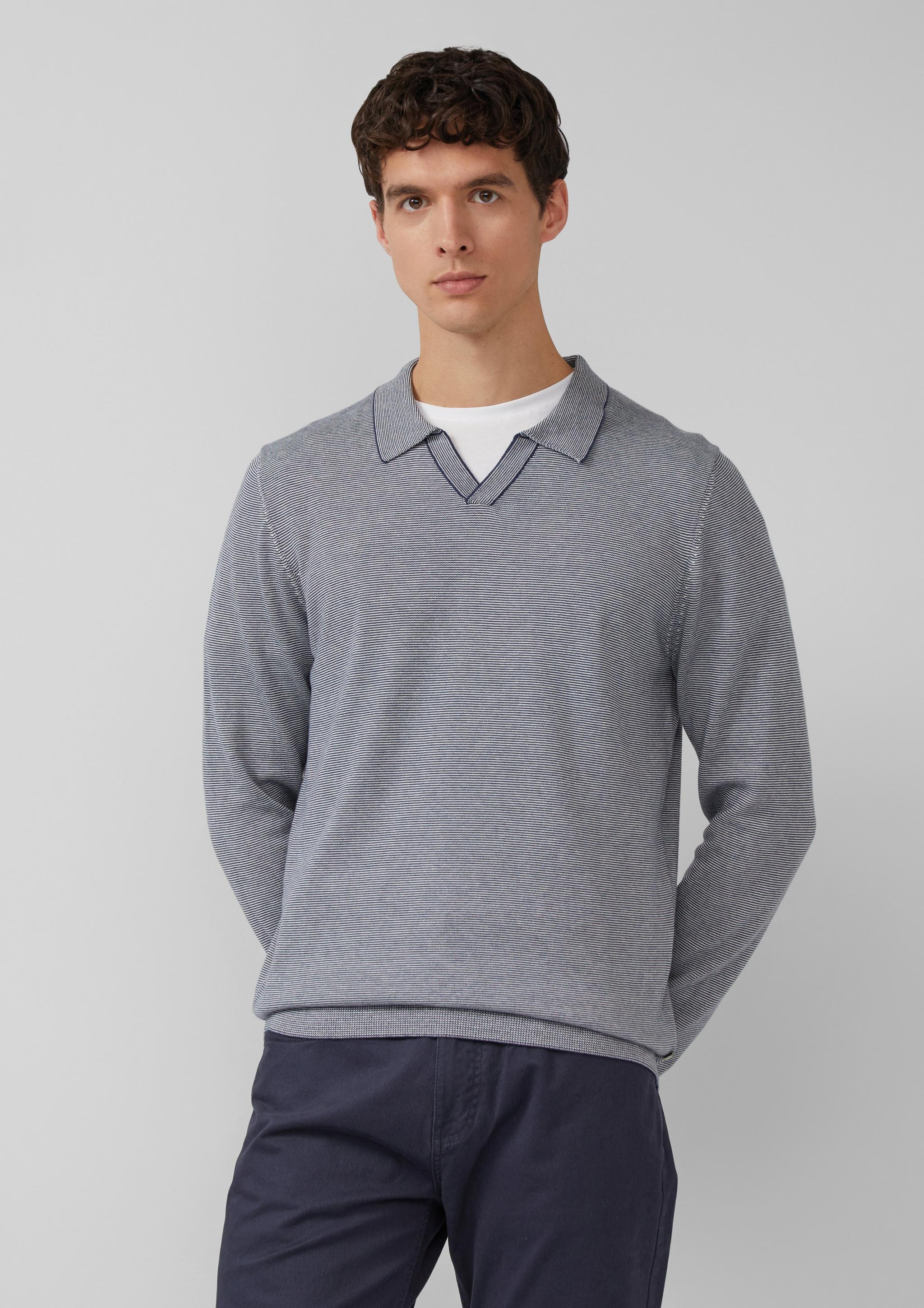 Hommes Pull en tricot en bleu de s.Oliver