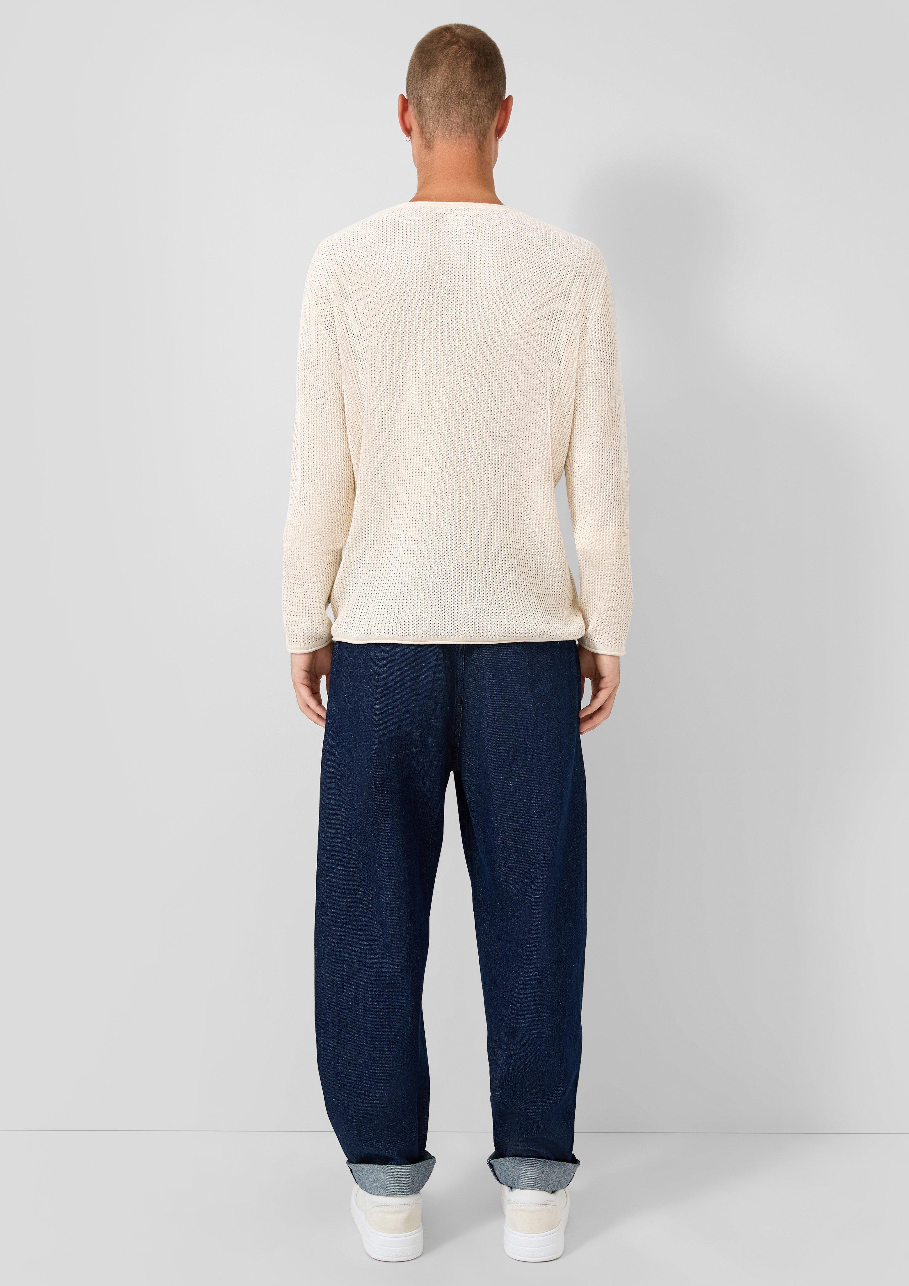 Knitted pullover in 0210 & 9999