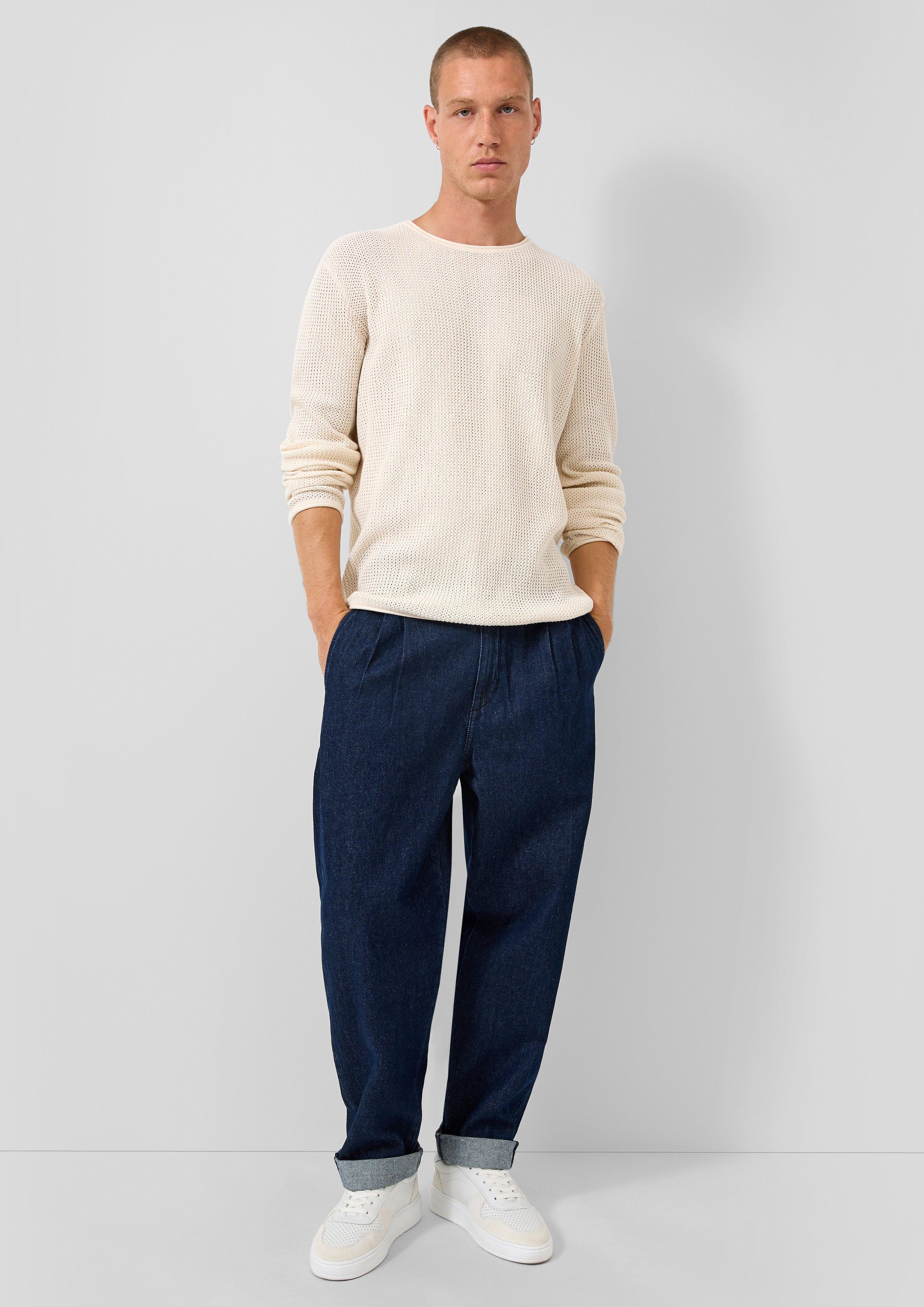 Knitted pullover in 0210 & 9999