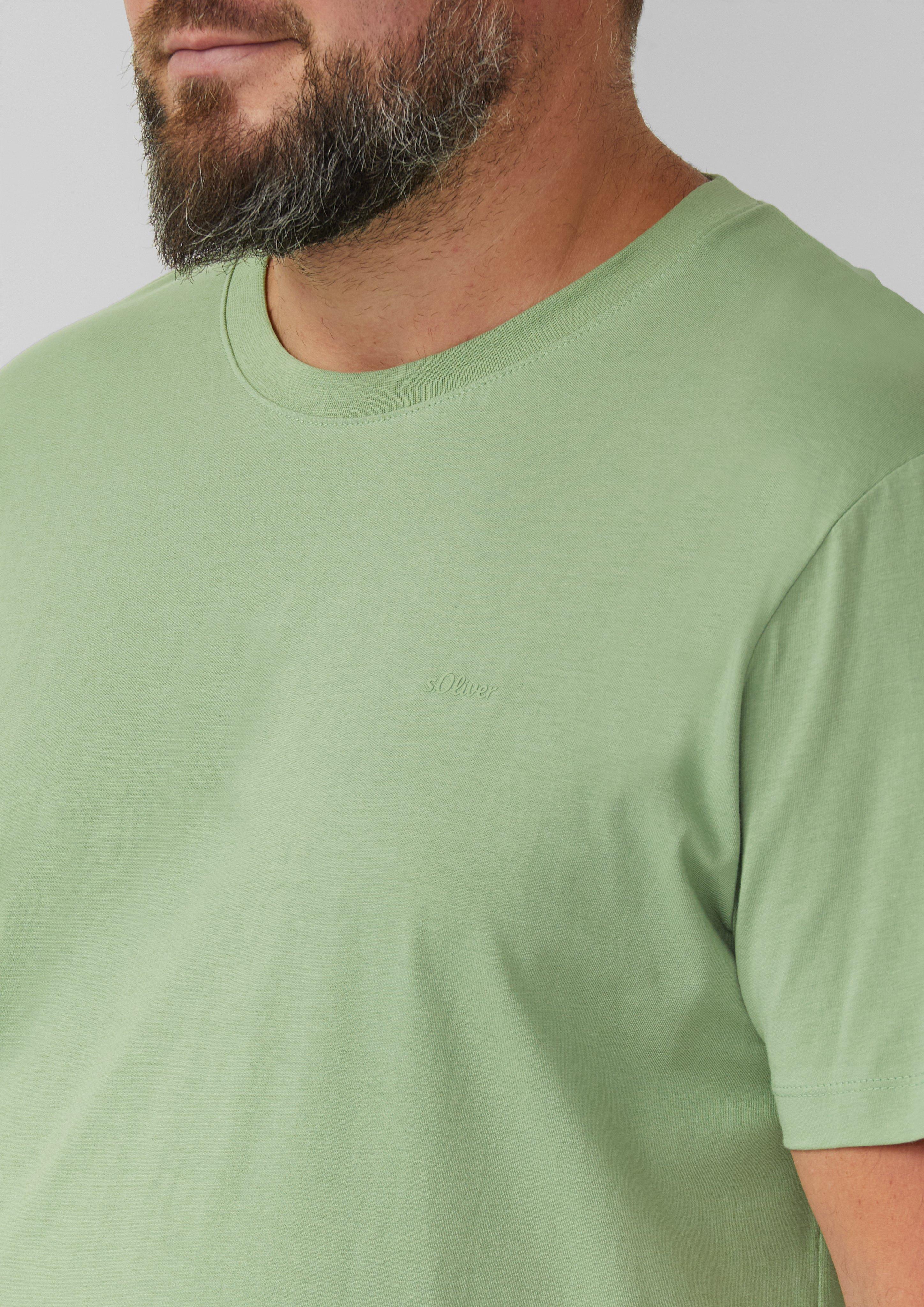 Thumbnail - Baumwoll-T-Shirt mit Logo-Print