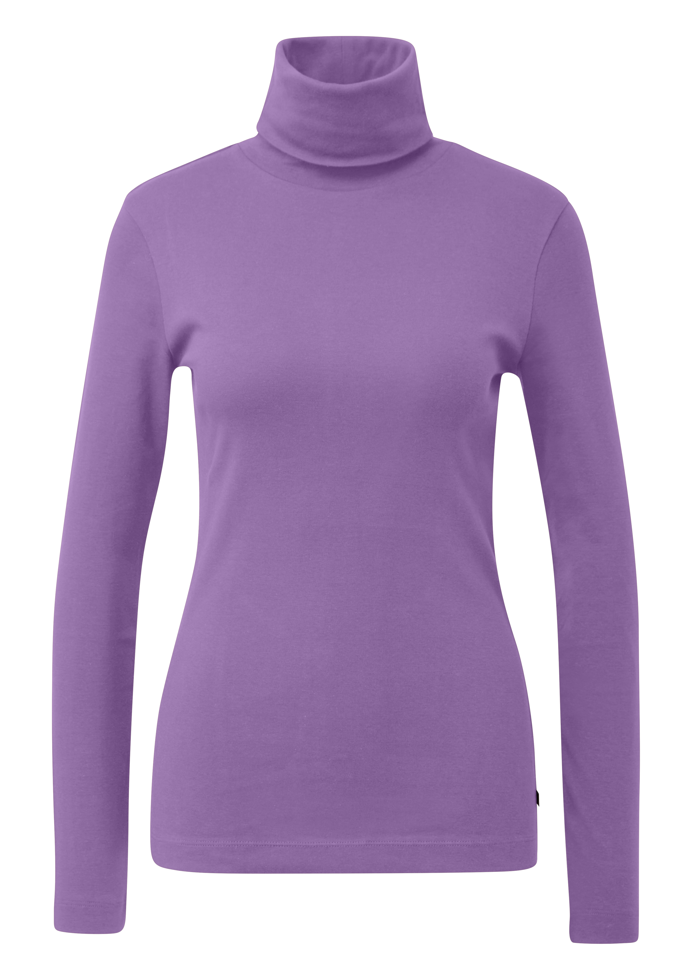 Qs Langarmshirt Mit Rollkragen