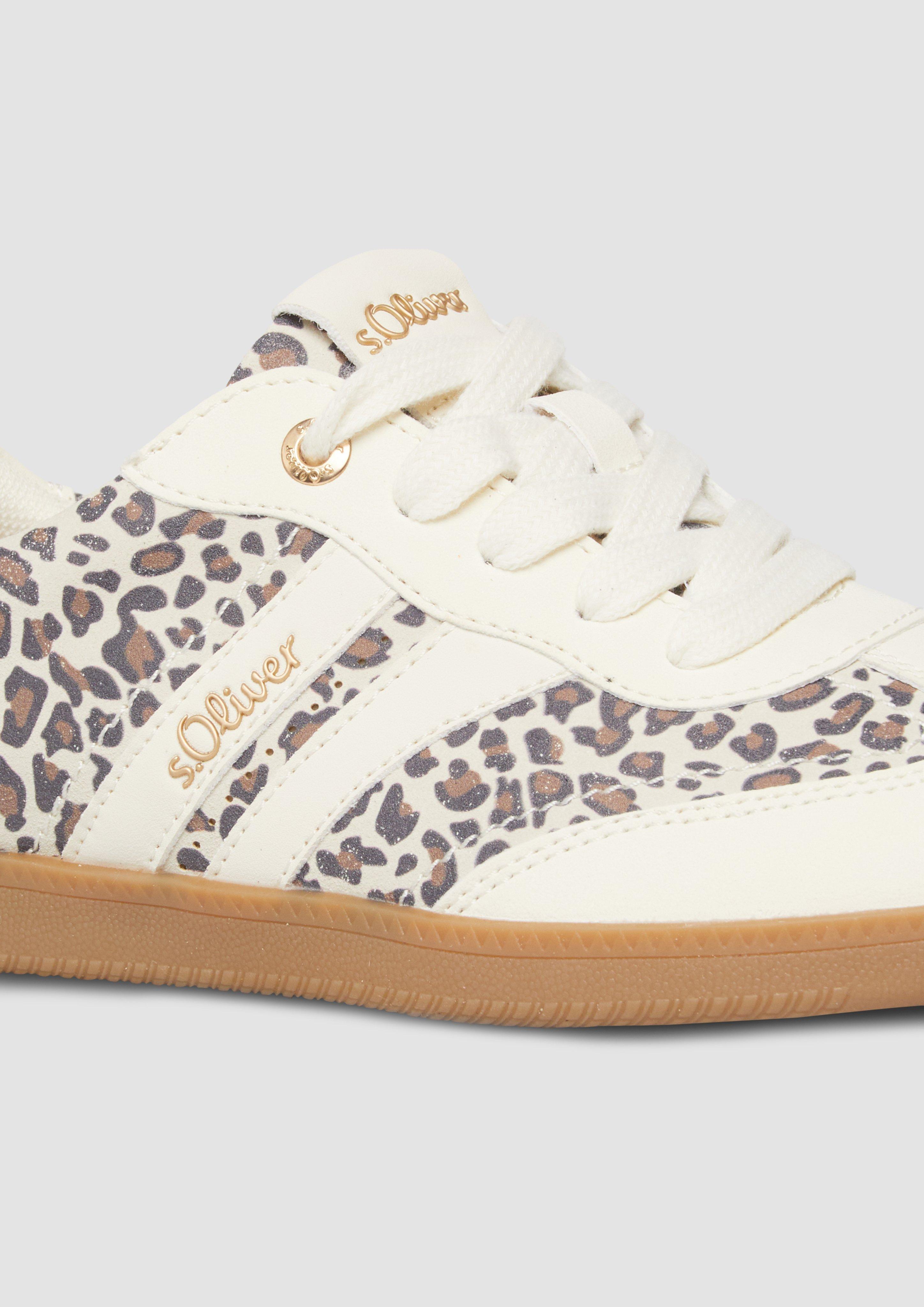 Thumbnail - Multicolor-Sneaker in Leder-Optik