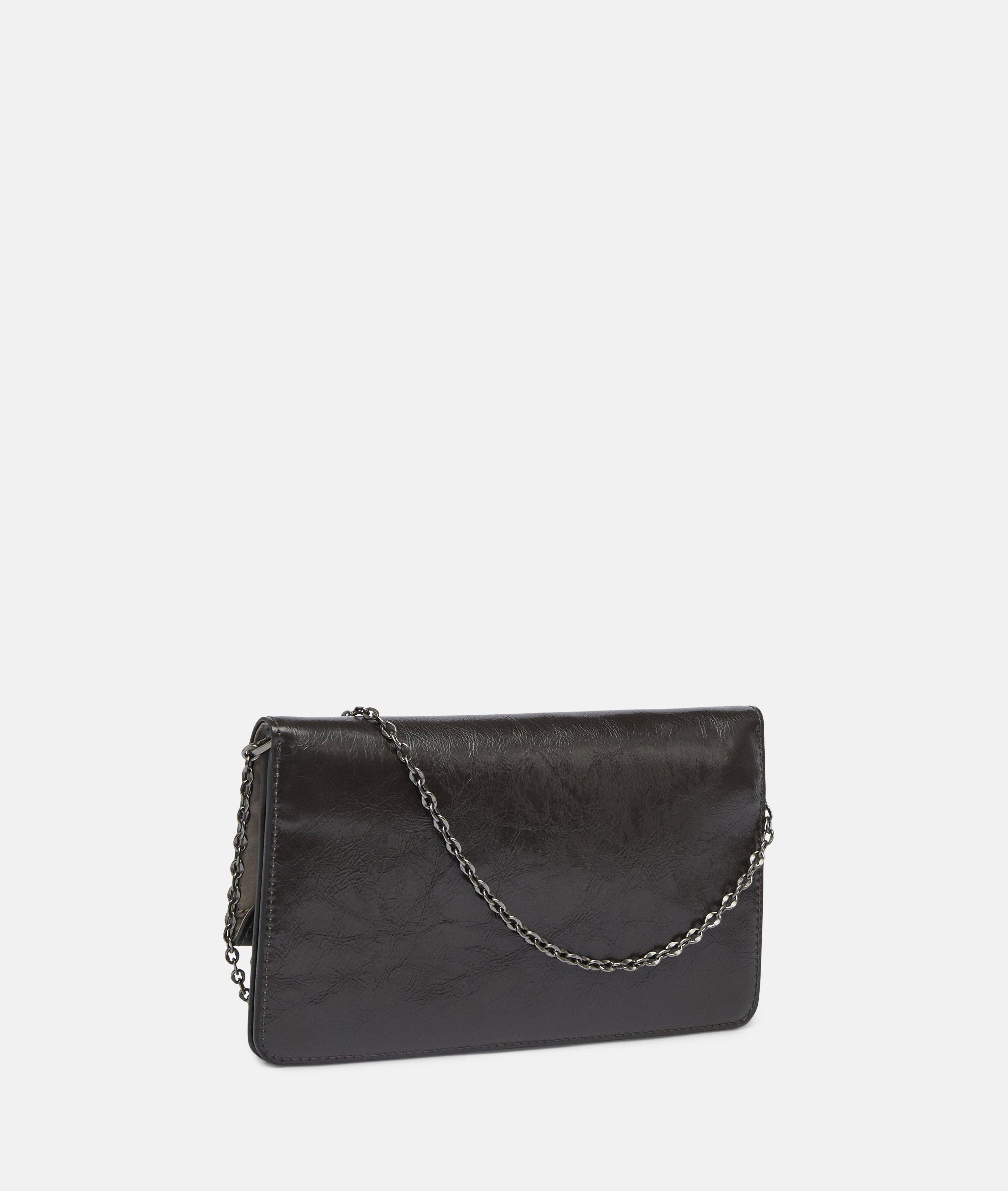 Audrey Clutch S in brown & beige