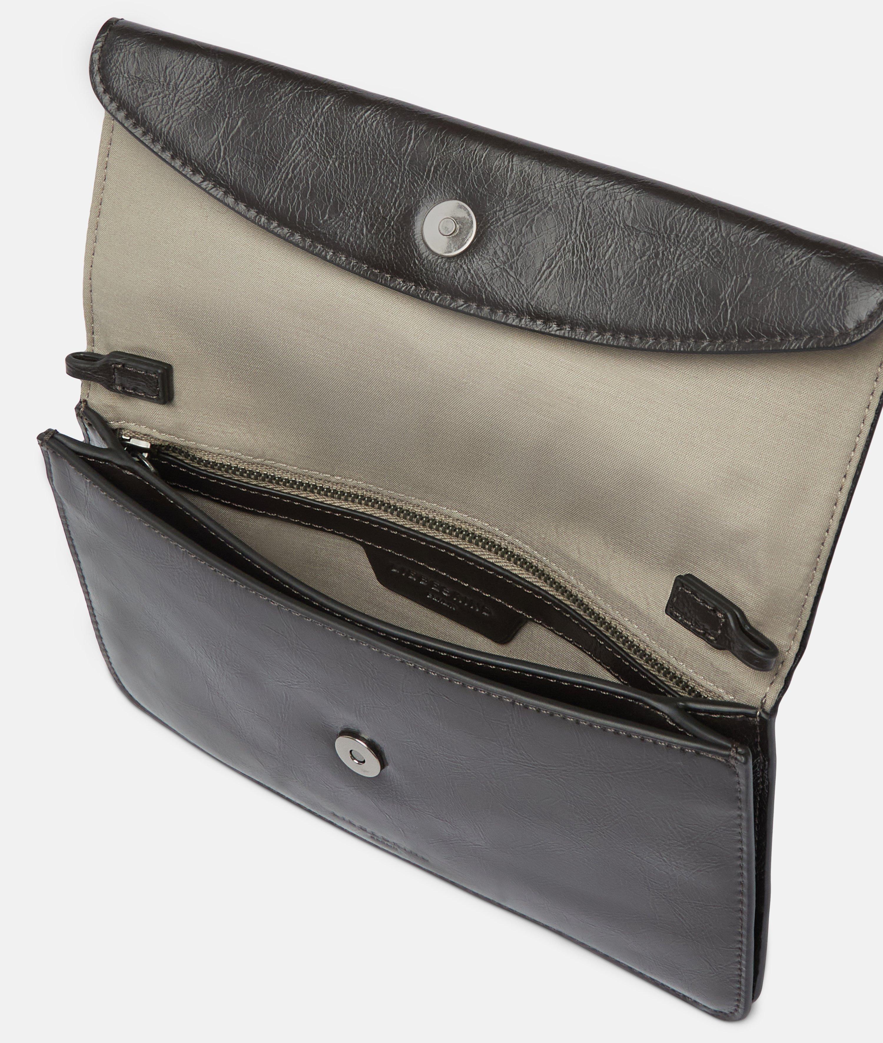 Audrey Clutch S in brown & beige