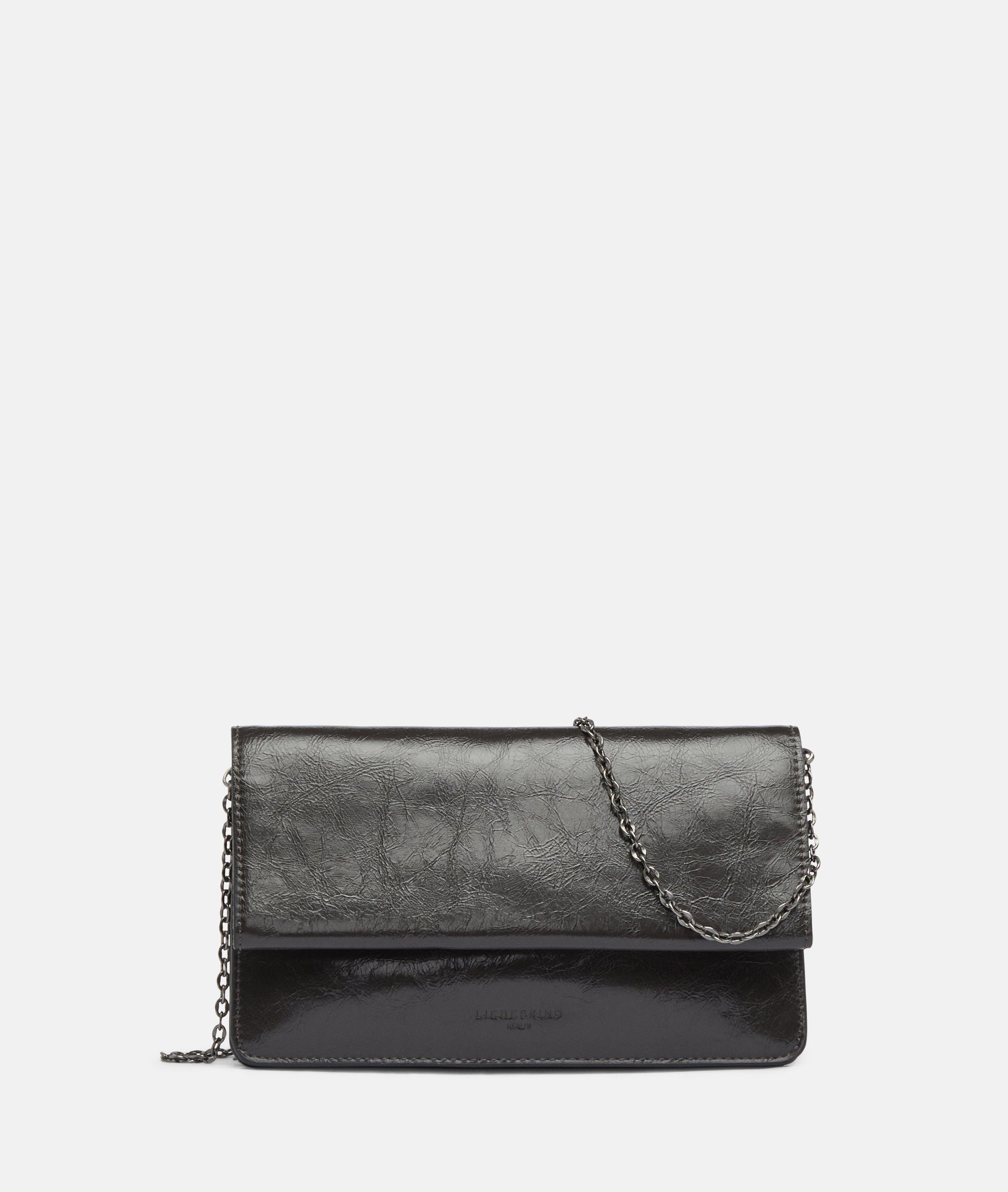 Audrey Clutch S in brown & beige