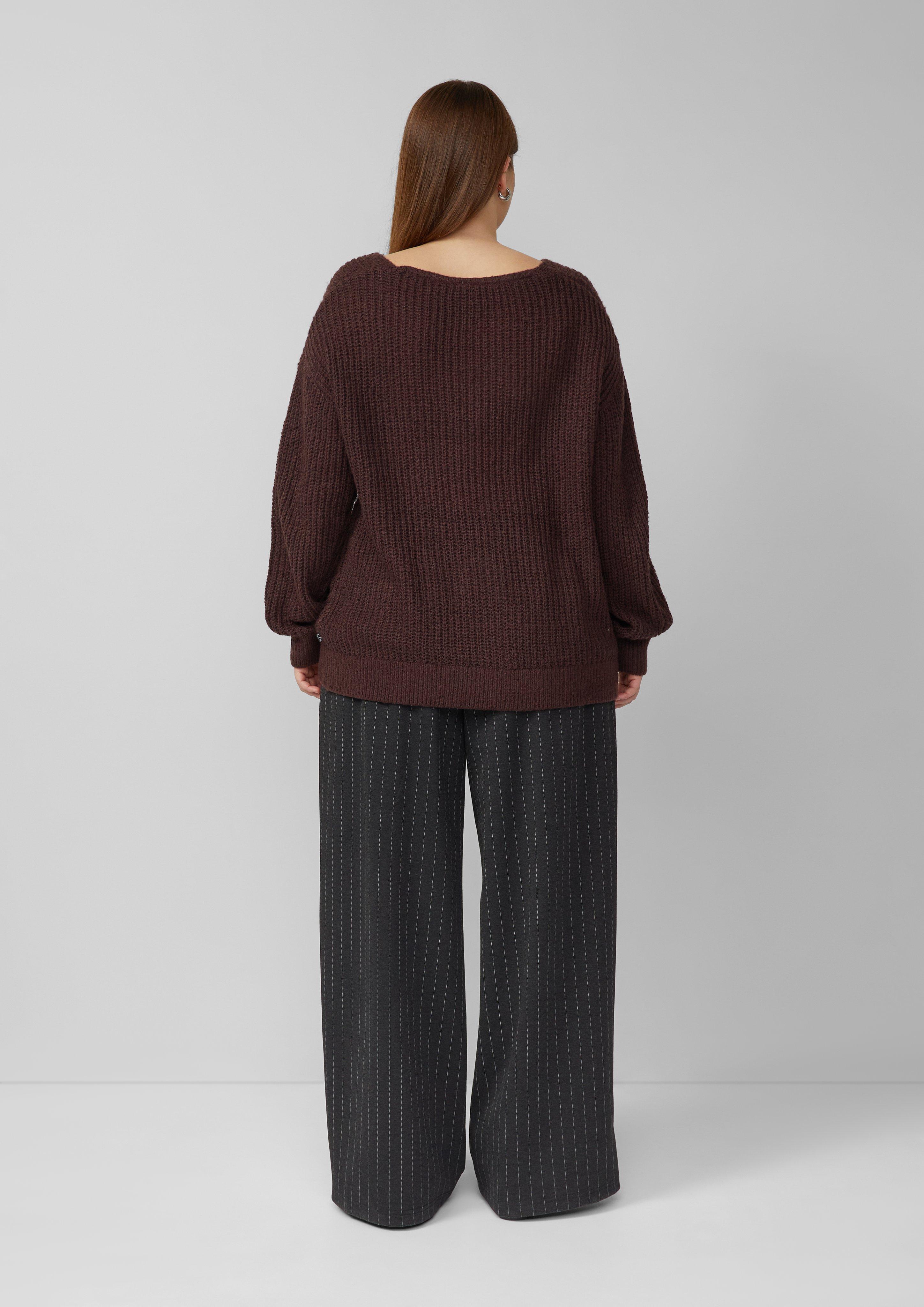 Pull en tricot in 49W0