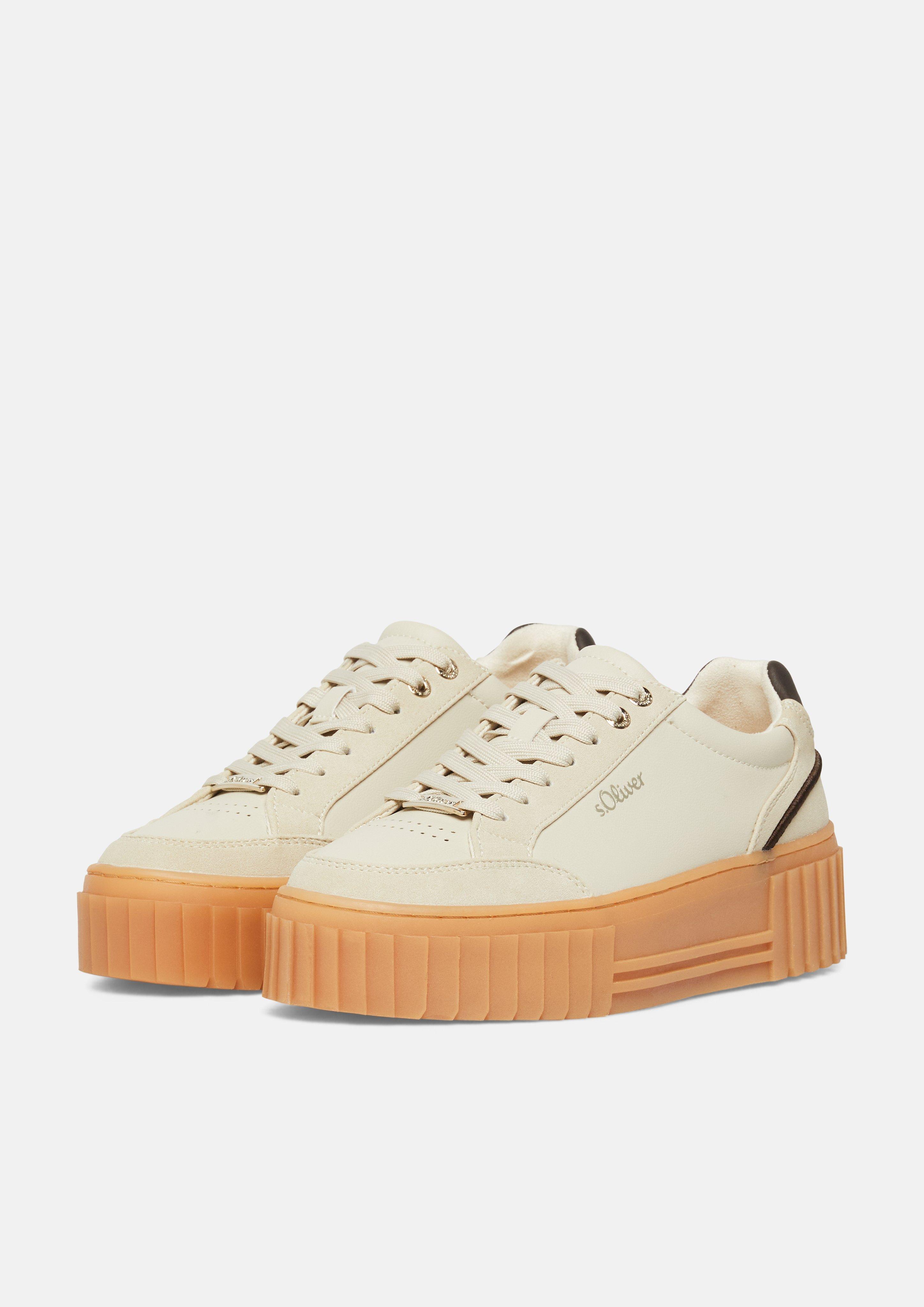 Women Sneakers in beige by s.Oliver