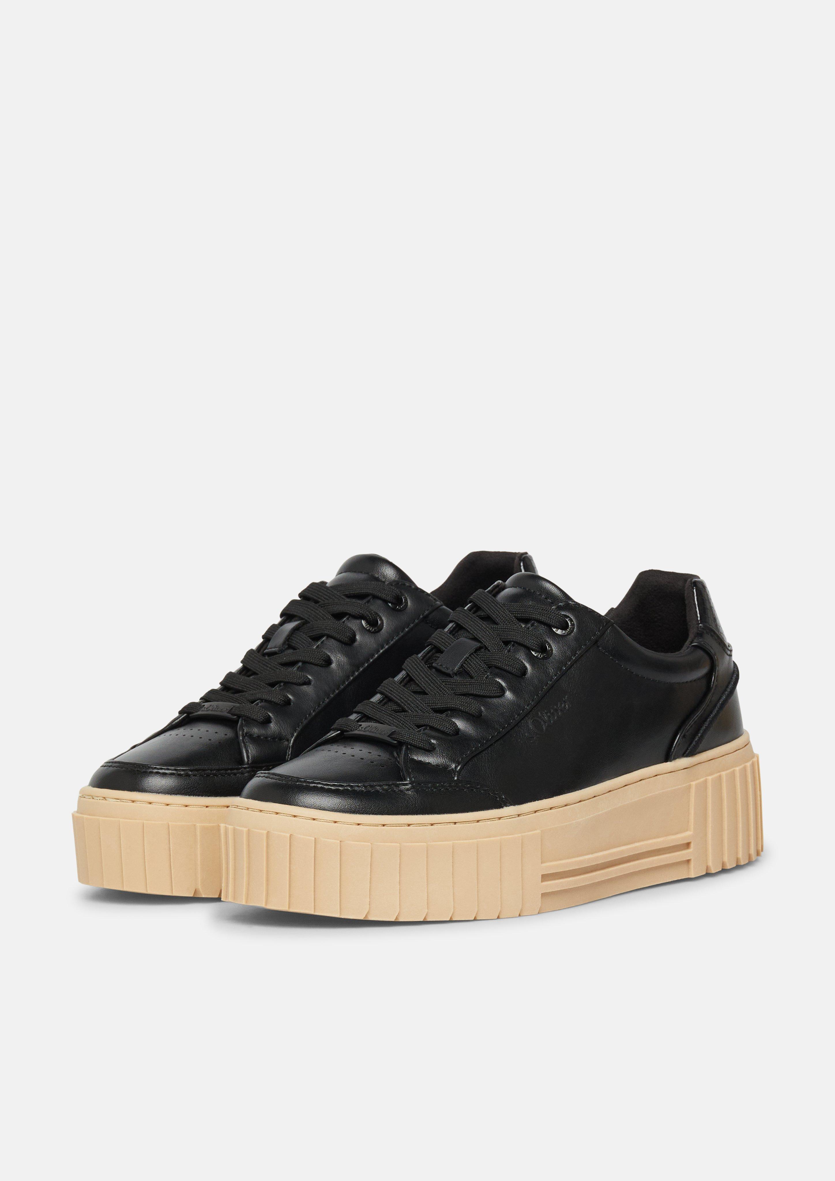 Dames Sneaker in beige van s.Oliver