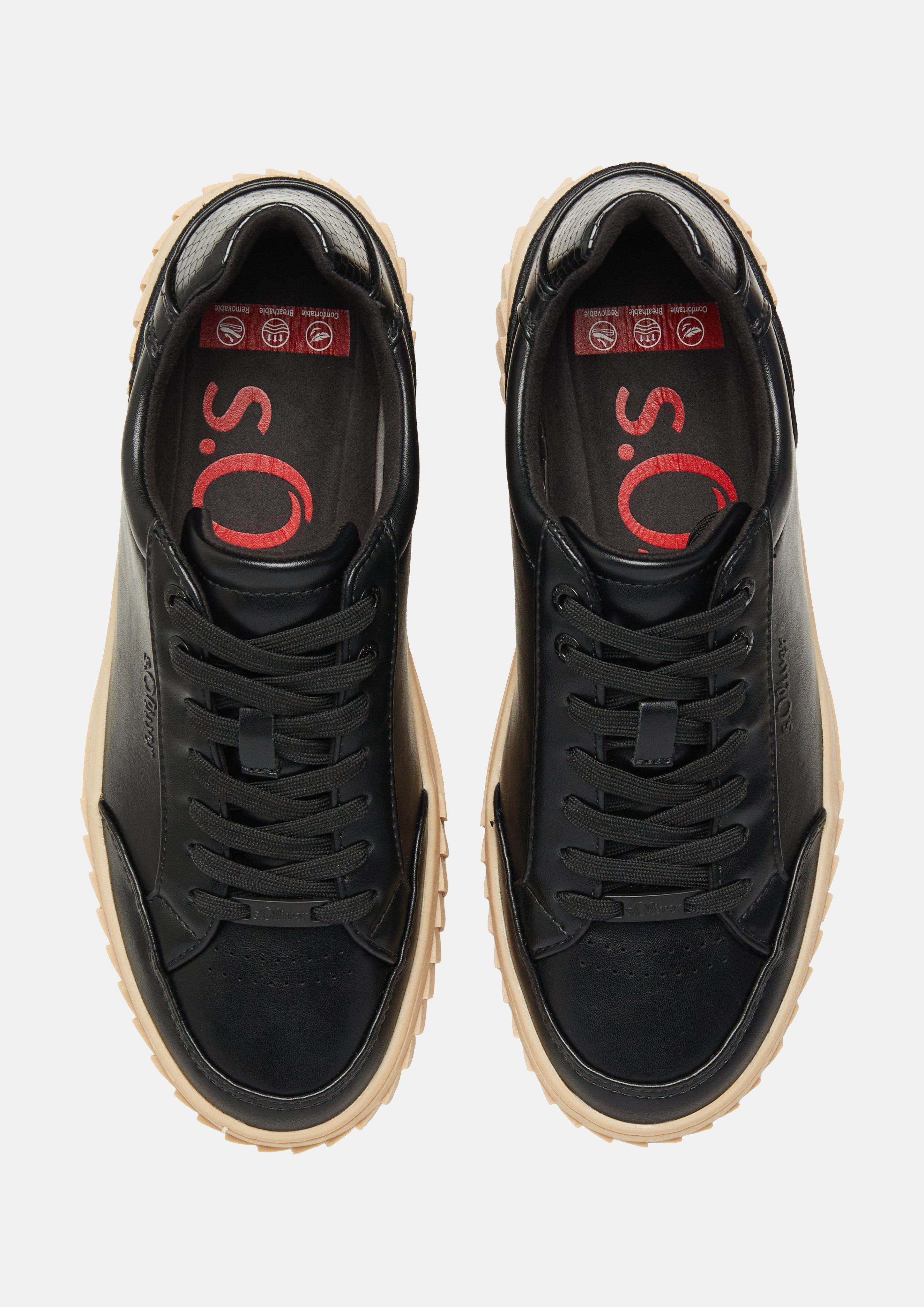 Dames Sneaker in beige van s.Oliver