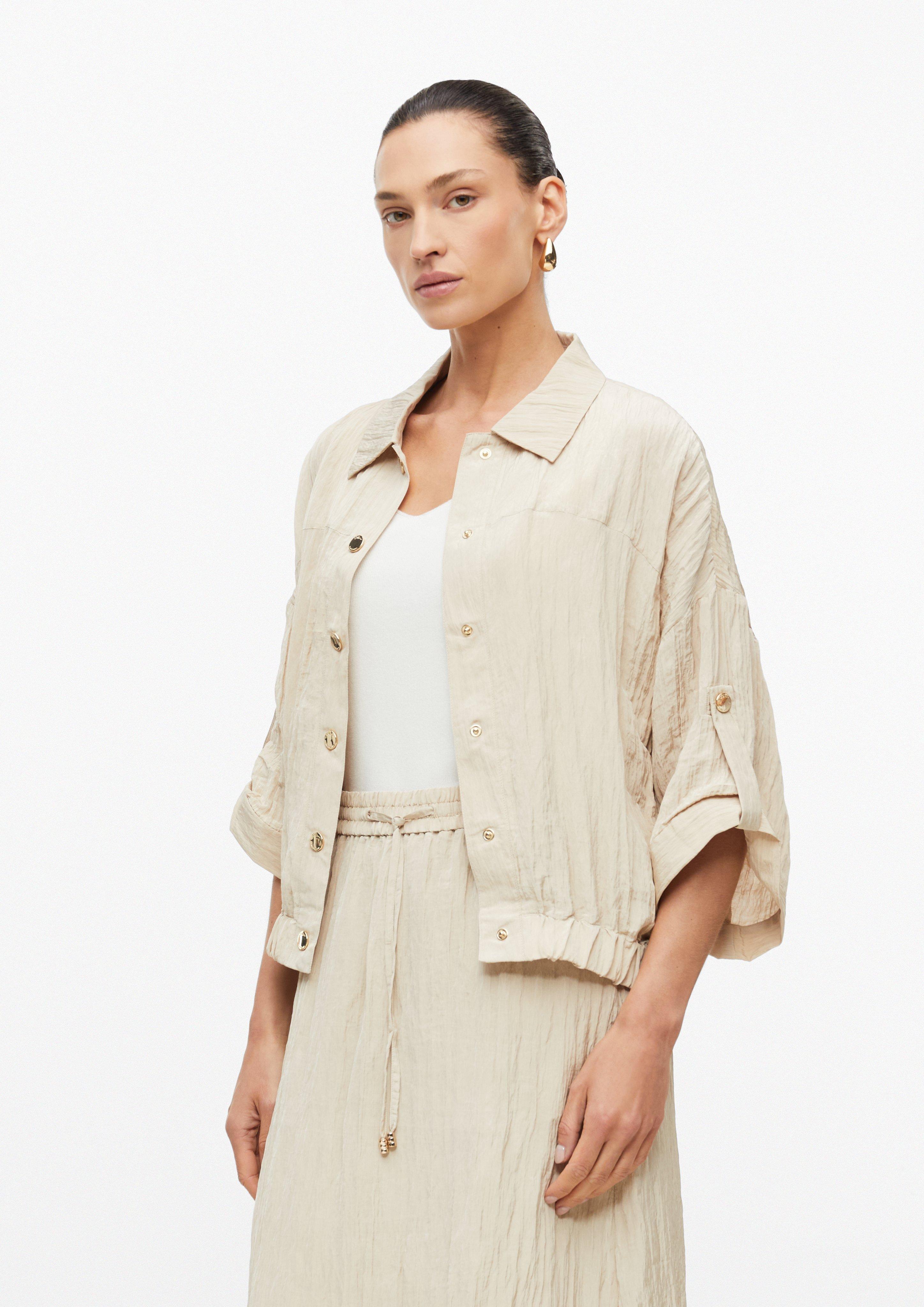 Dames Binnen-Jacke in beige van s.Oliver BLACK LABEL