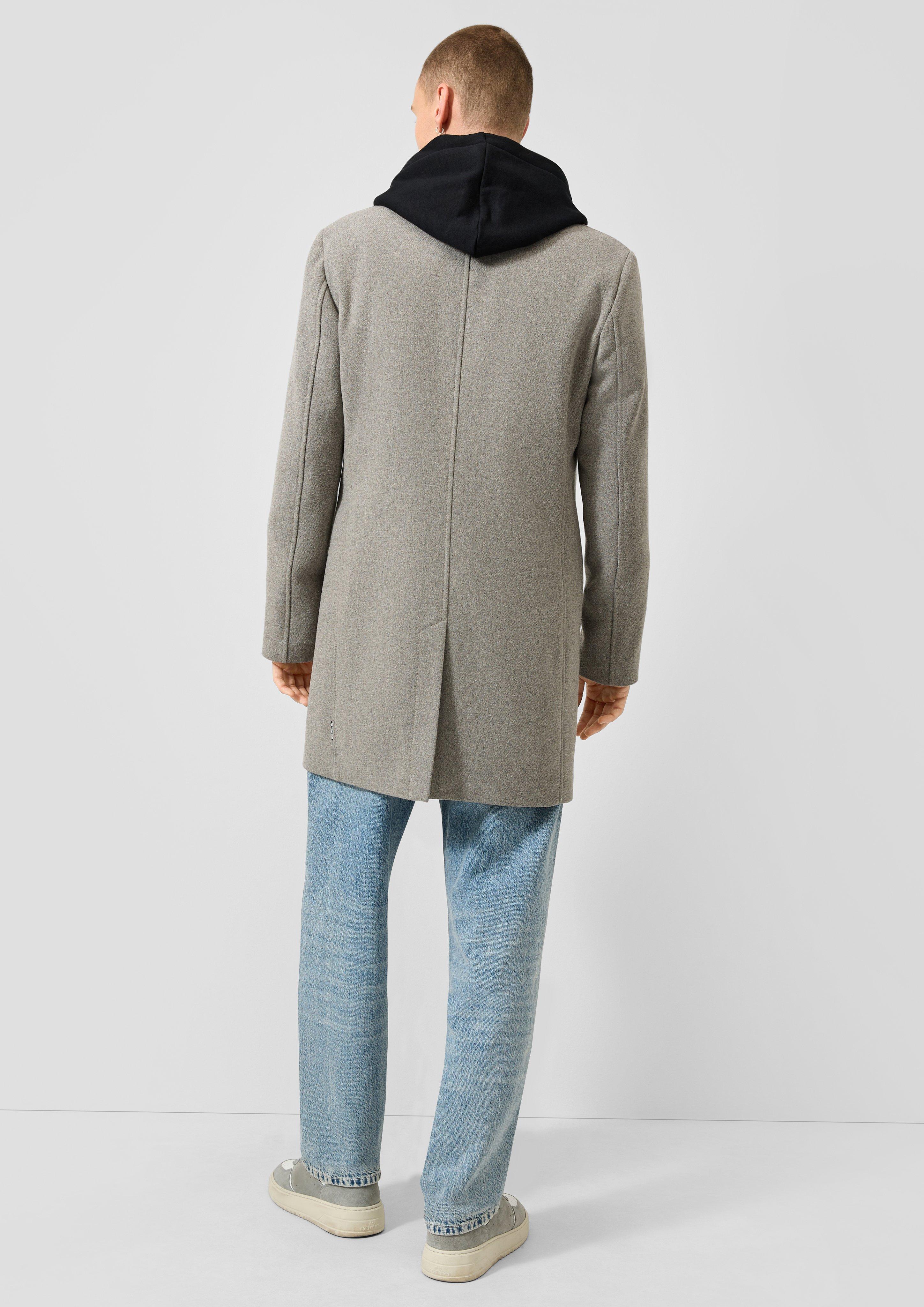 Hommes Manteau d'extérieur en brun de QS