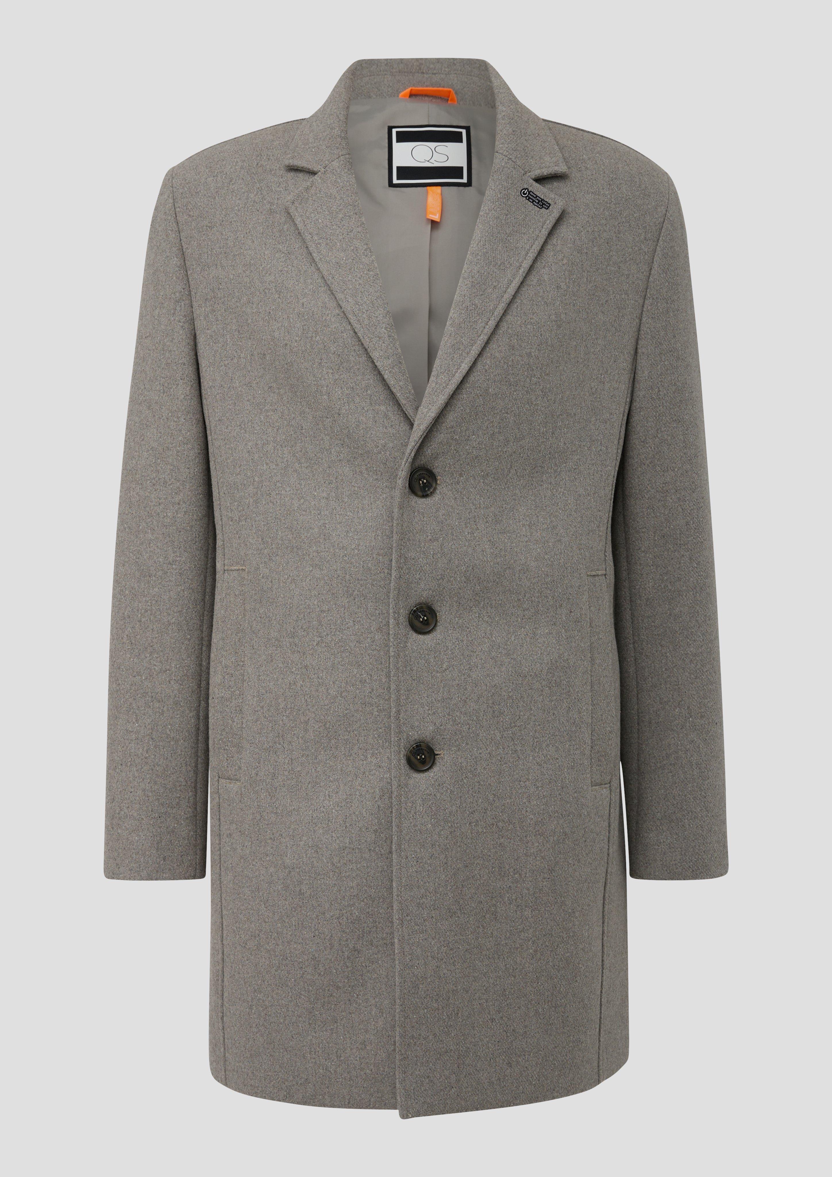 Hommes Manteau d'extérieur en brun de QS