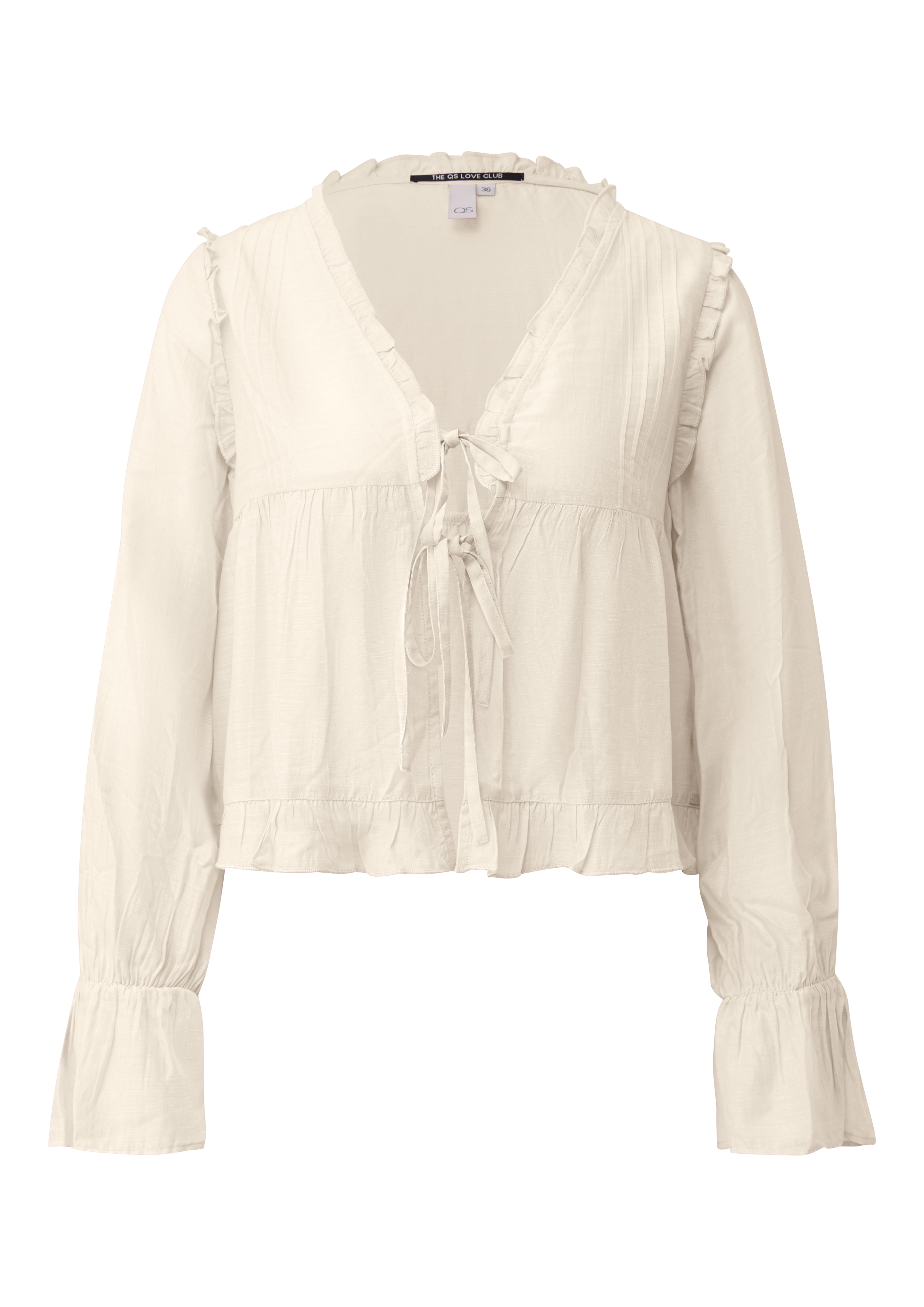 Geruffelde blouse