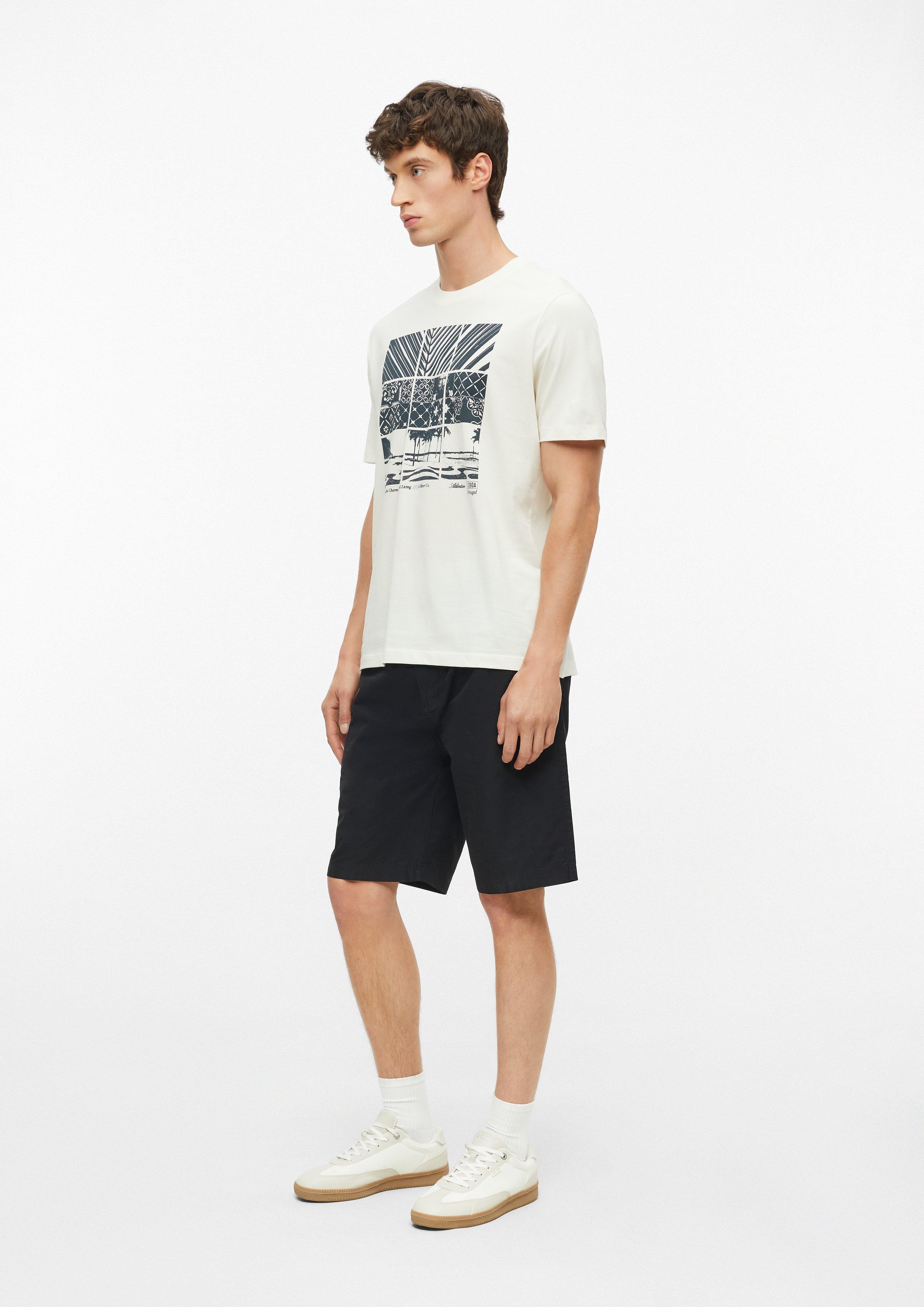 Herren T-Shirt in creme von s.Oliver