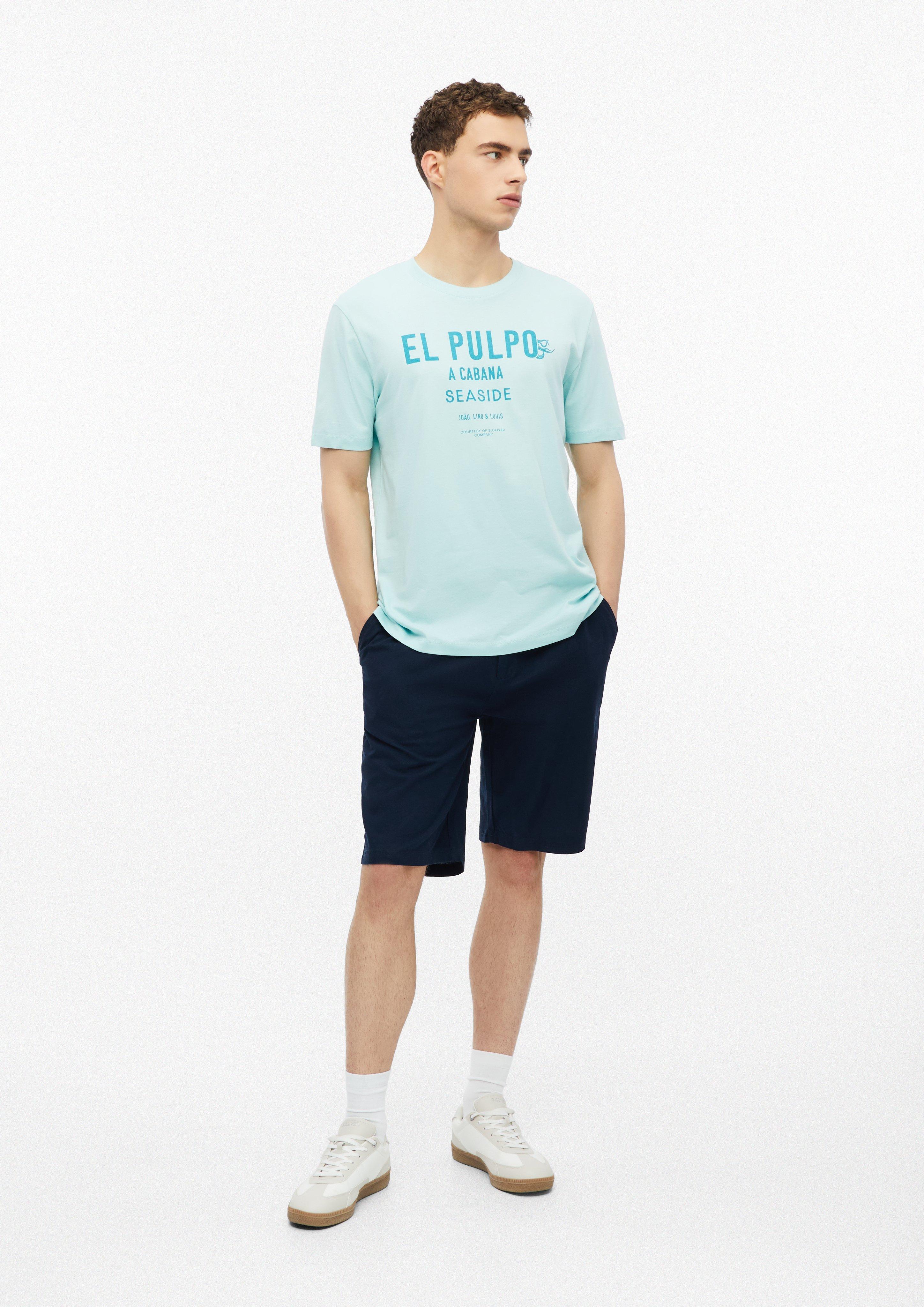 Hommes T-shirt en turquoise de s.Oliver