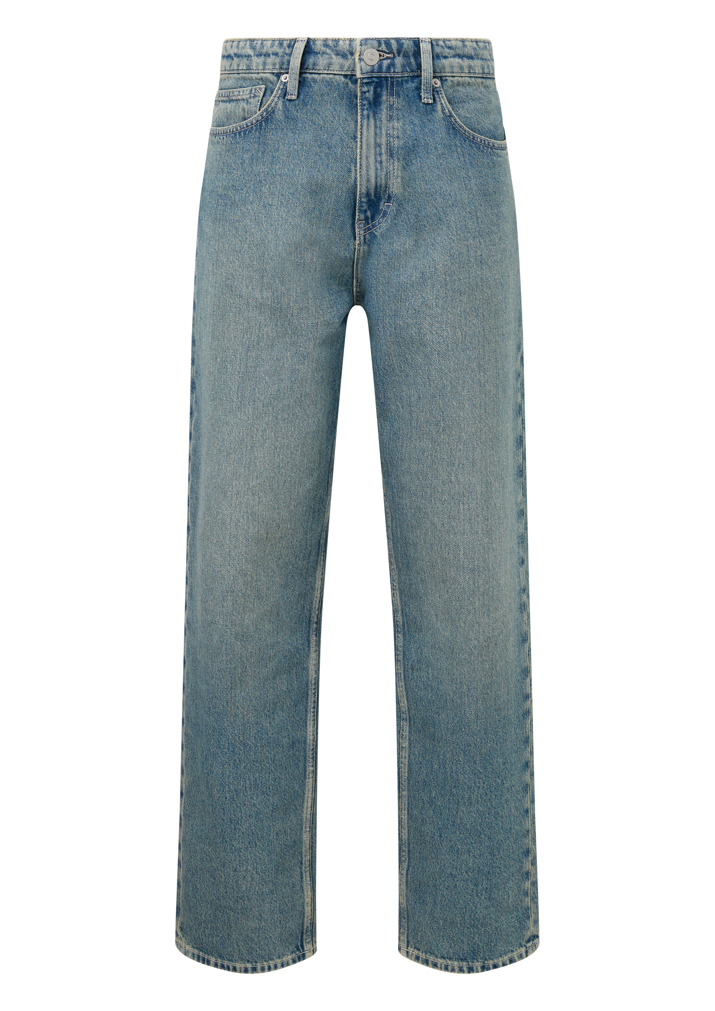 Jeans / Los model / Halfhoog / Rechte pijp