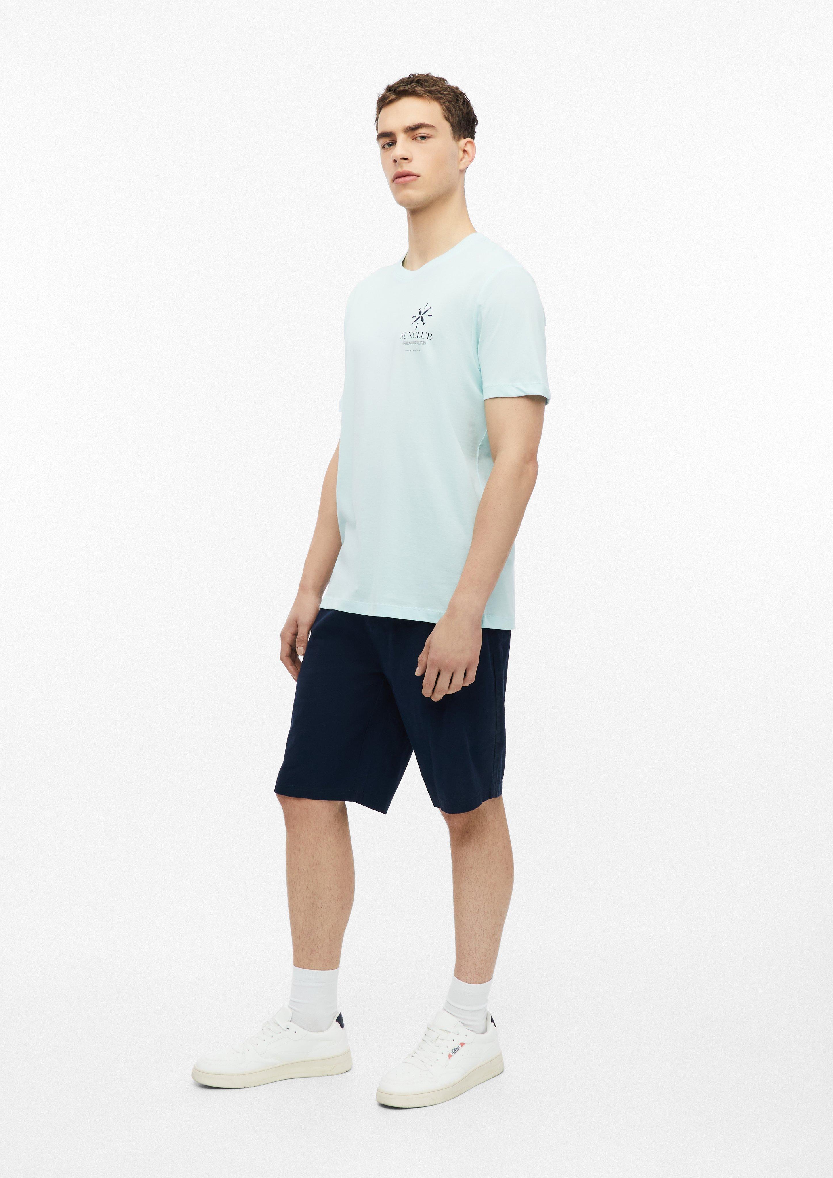 Men T-Shirt in turquoise by s.Oliver