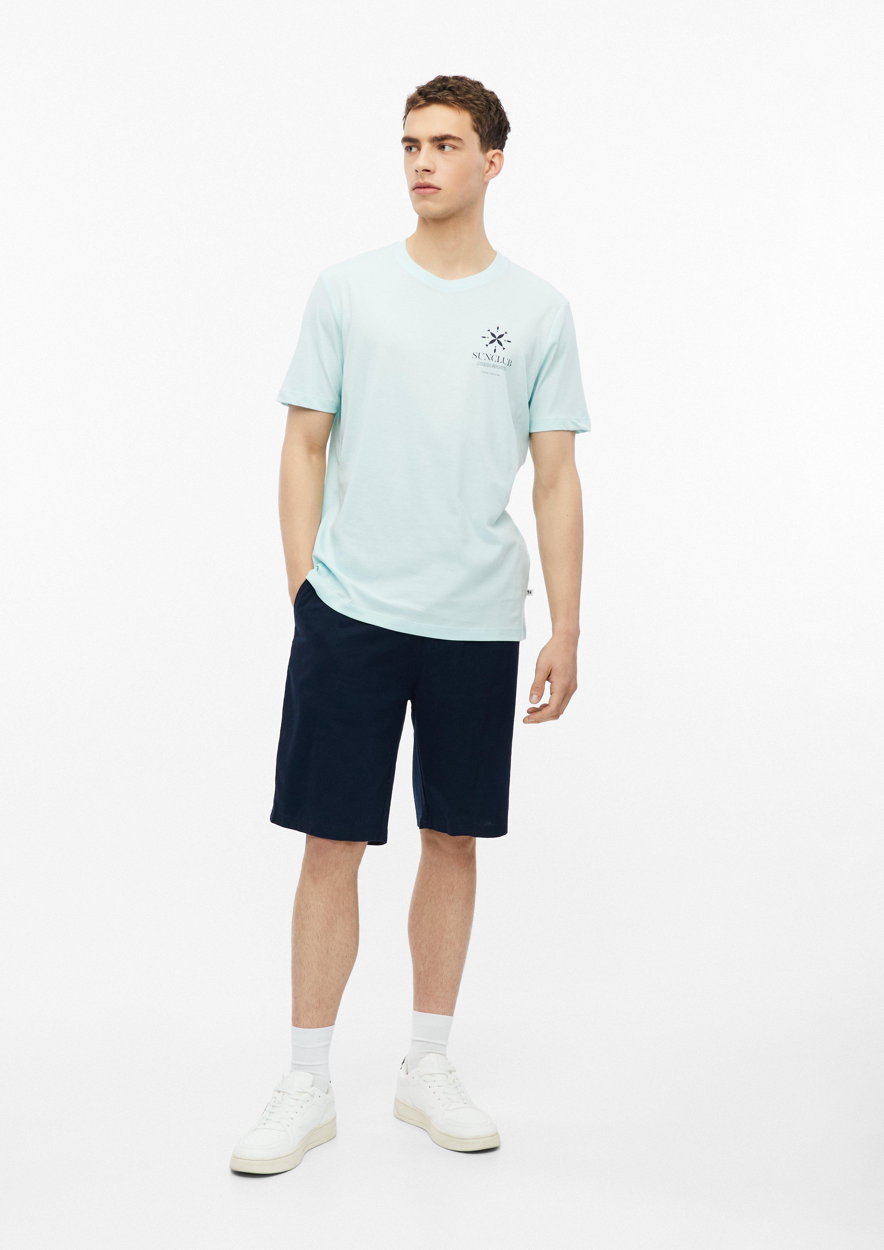 Men T-Shirt in turquoise by s.Oliver