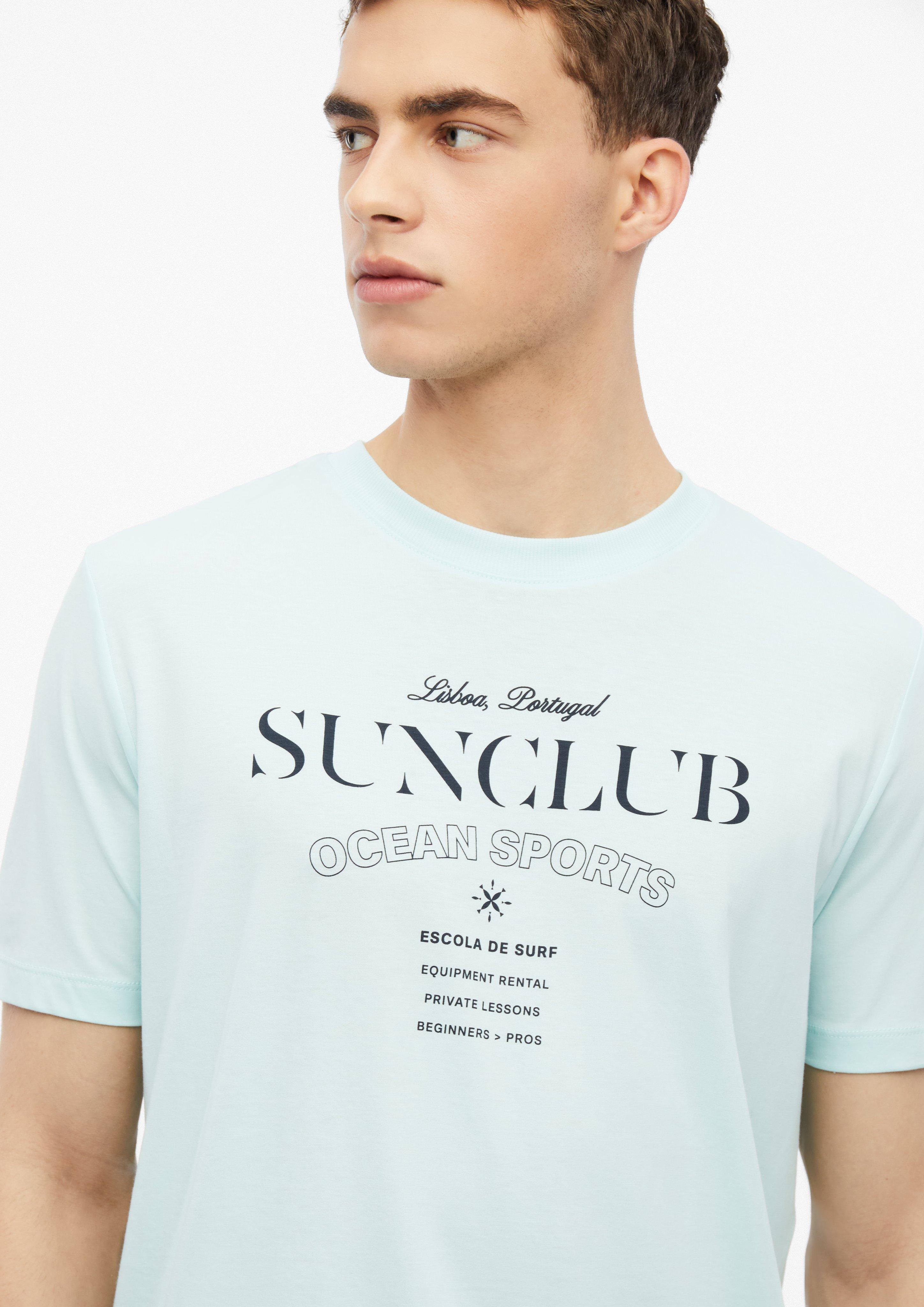 Herren T-Shirt in türkis von s.Oliver