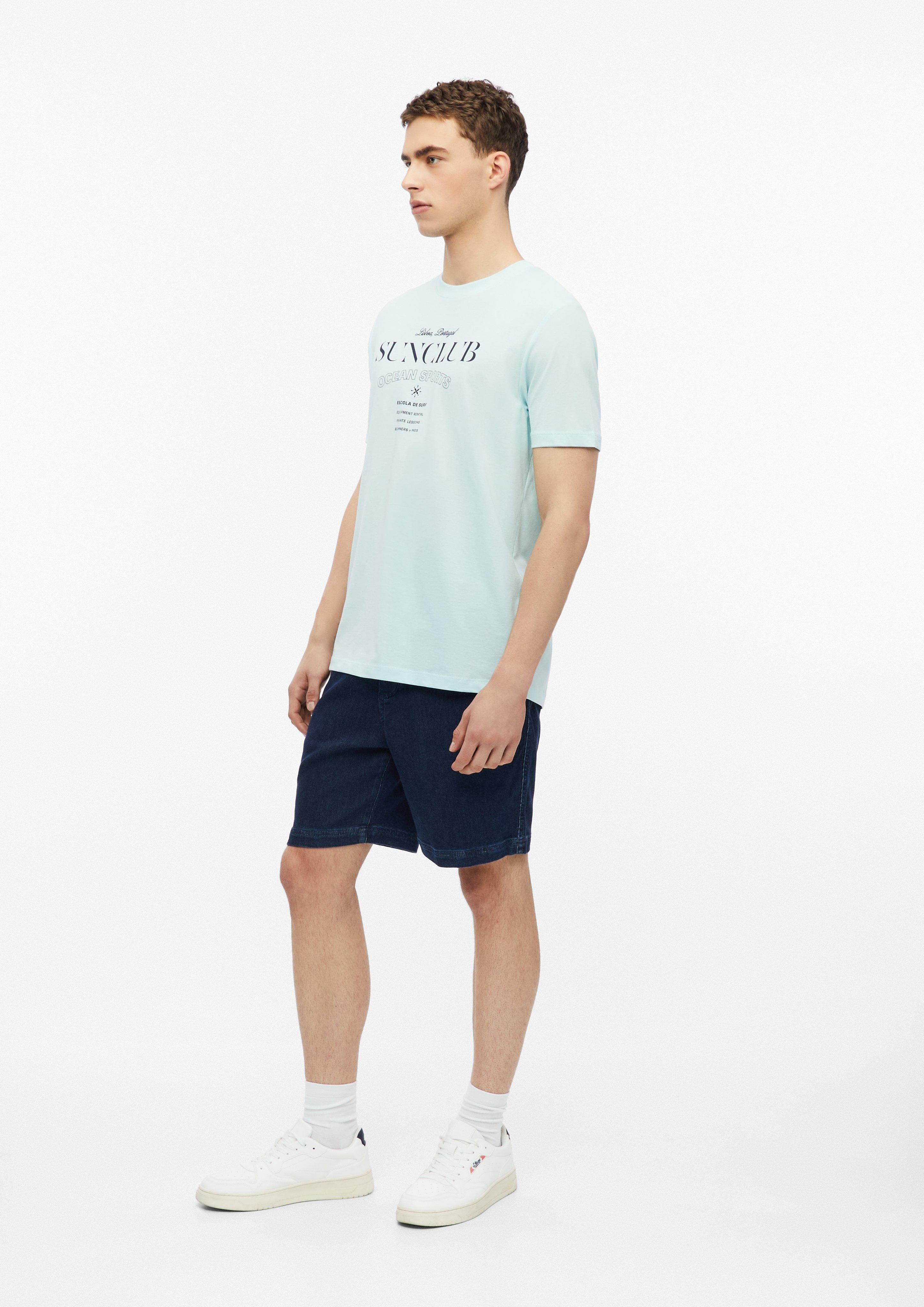 Herren T-Shirt in türkis von s.Oliver