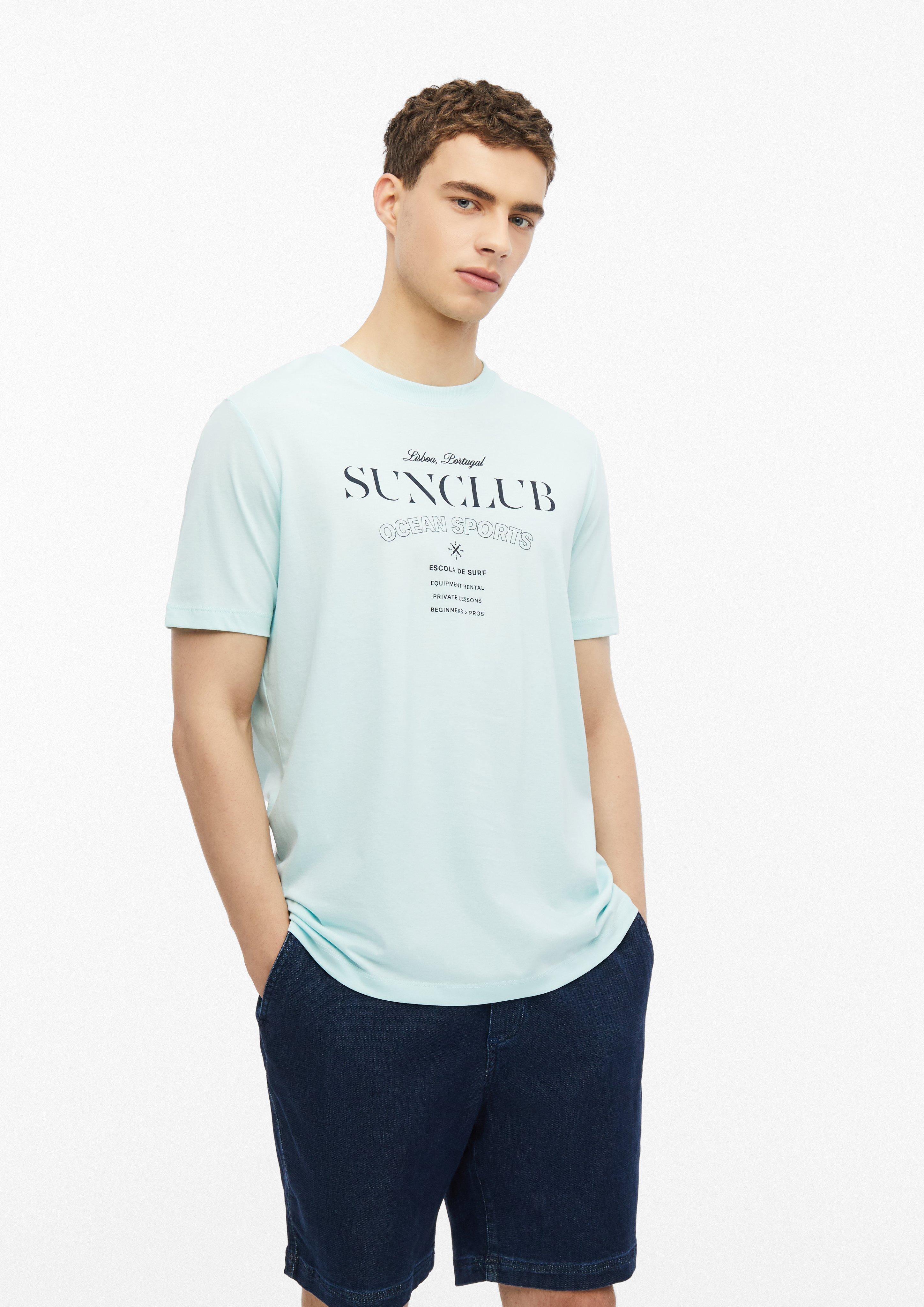 Herren T-Shirt in türkis von s.Oliver