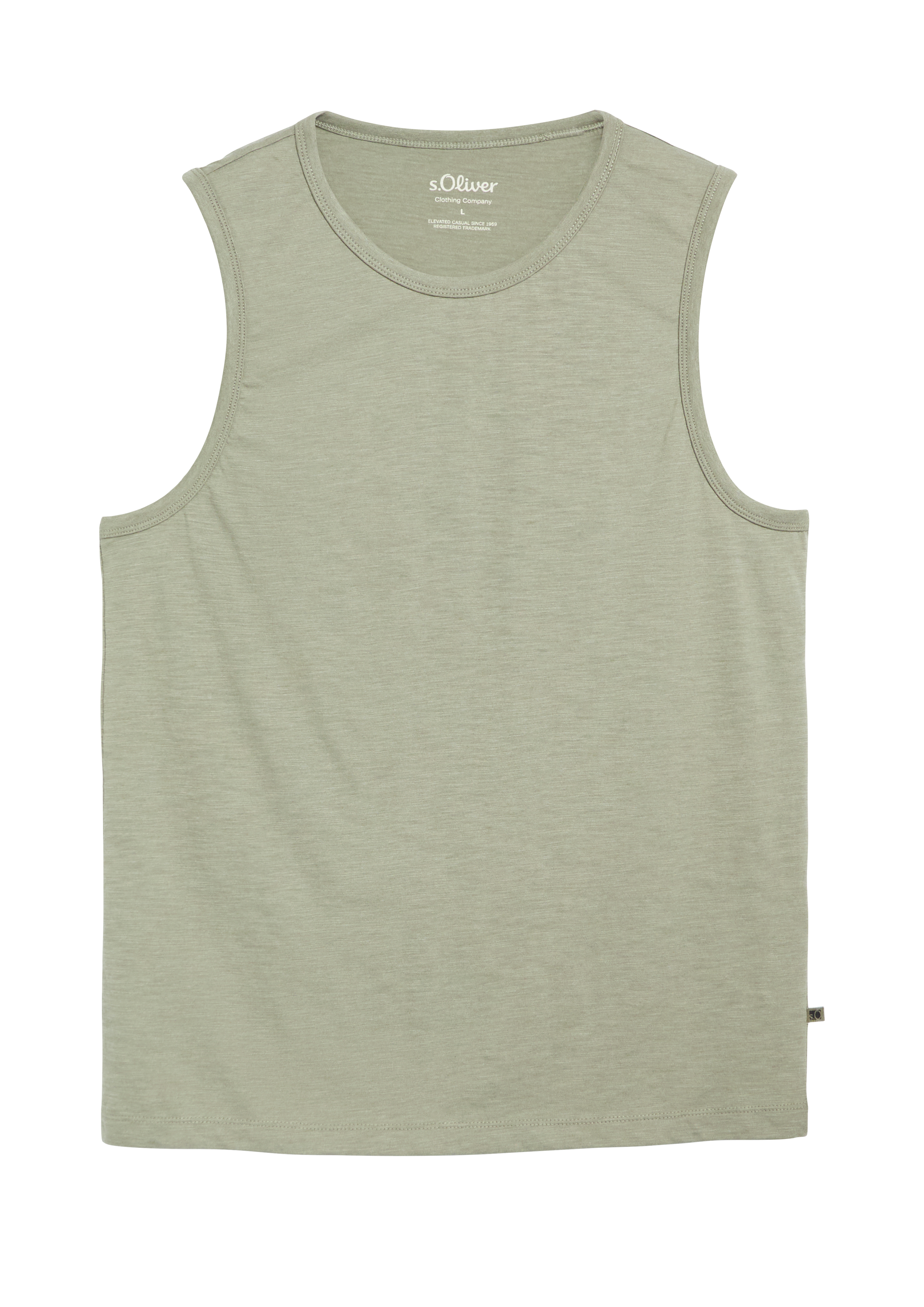 Gemêleerde tanktop van katoenmix