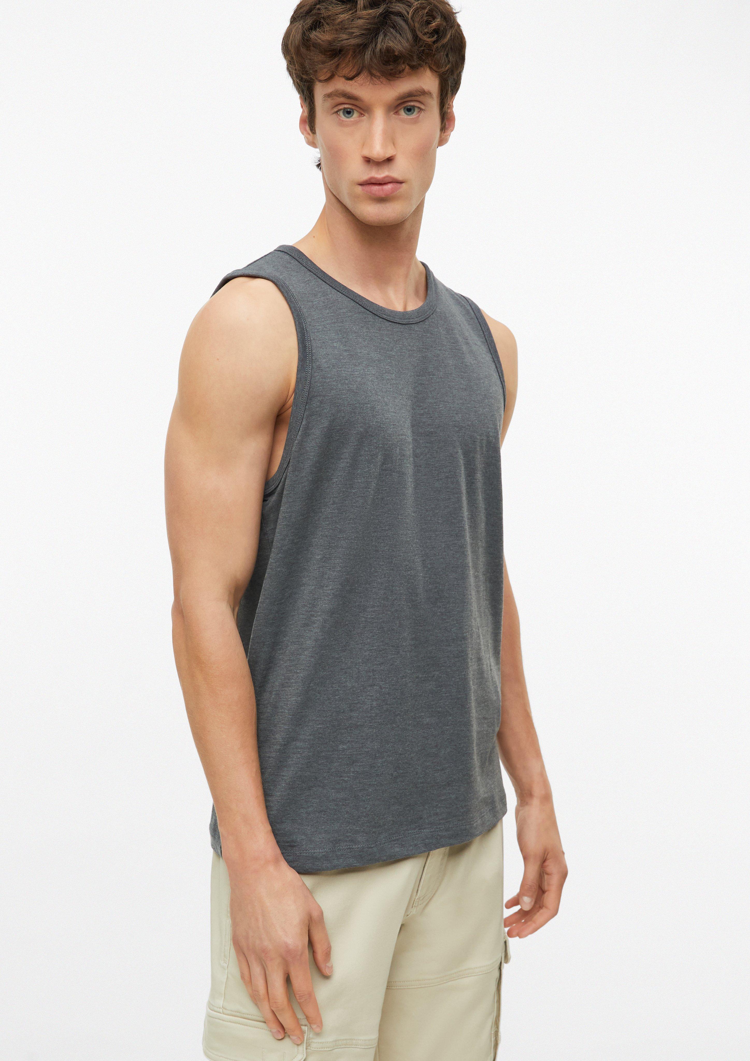 Heren T-shirt in grijs van s.Oliver