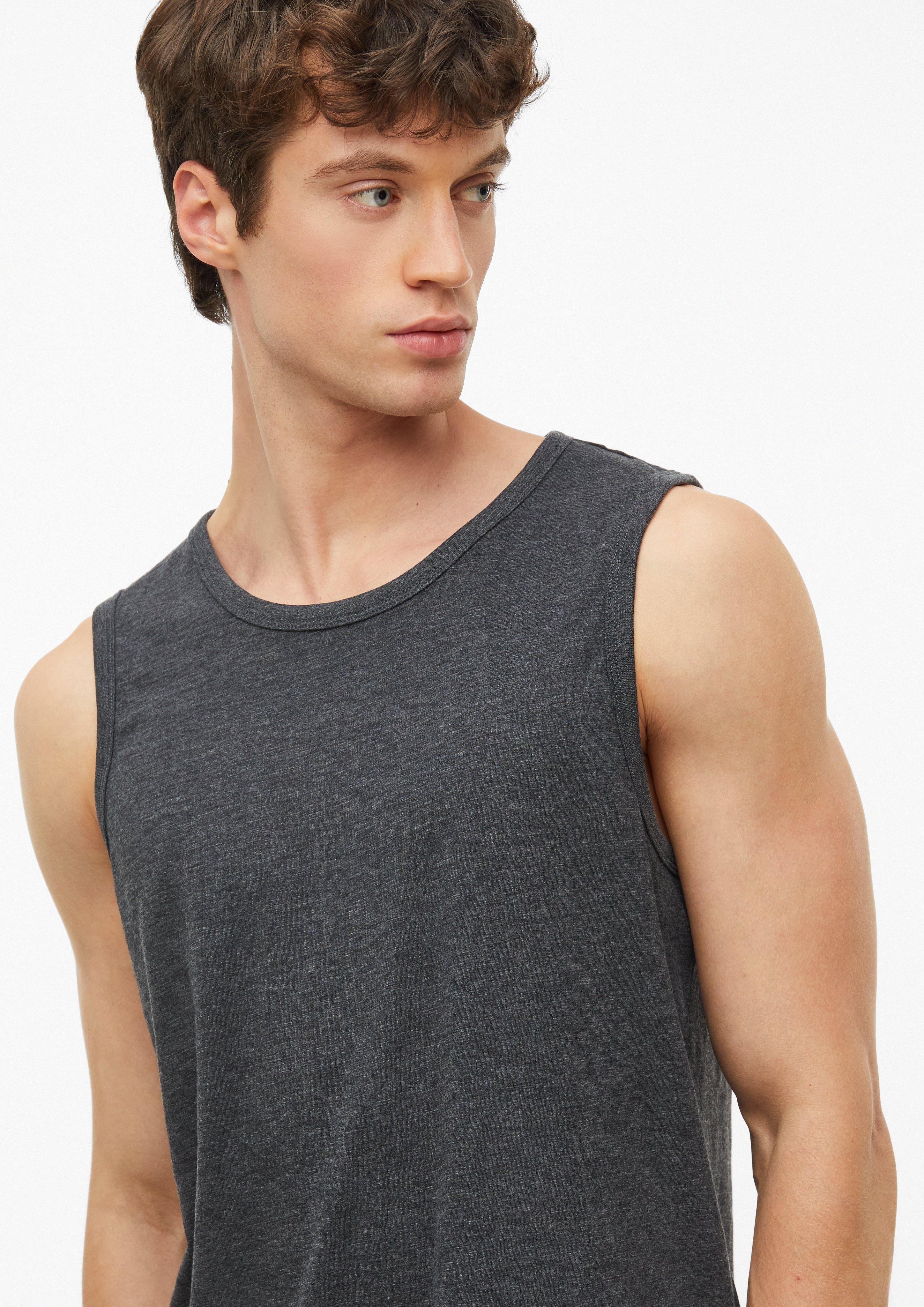 Heren T-shirt in zwart van s.Oliver