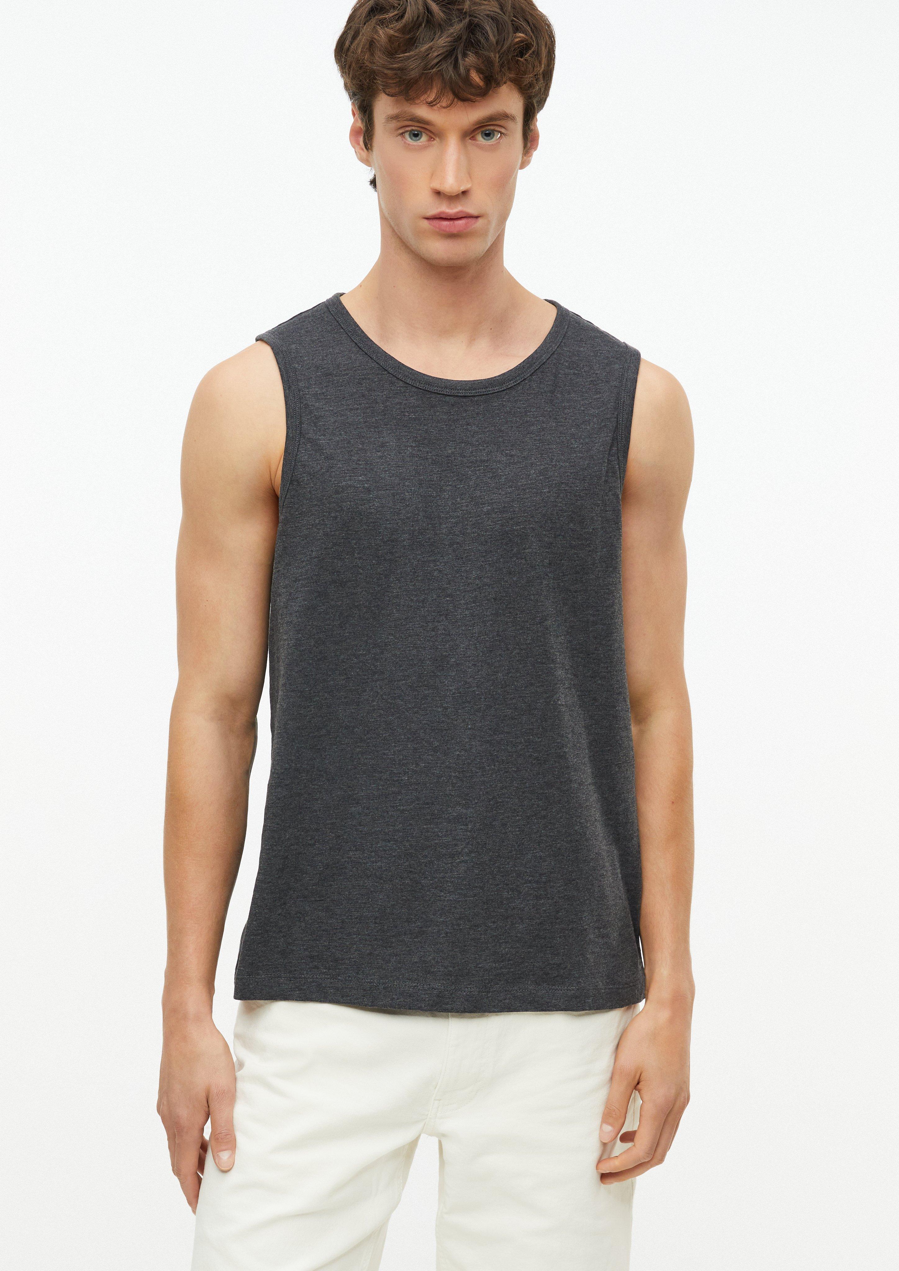 Heren T-shirt in zwart van s.Oliver
