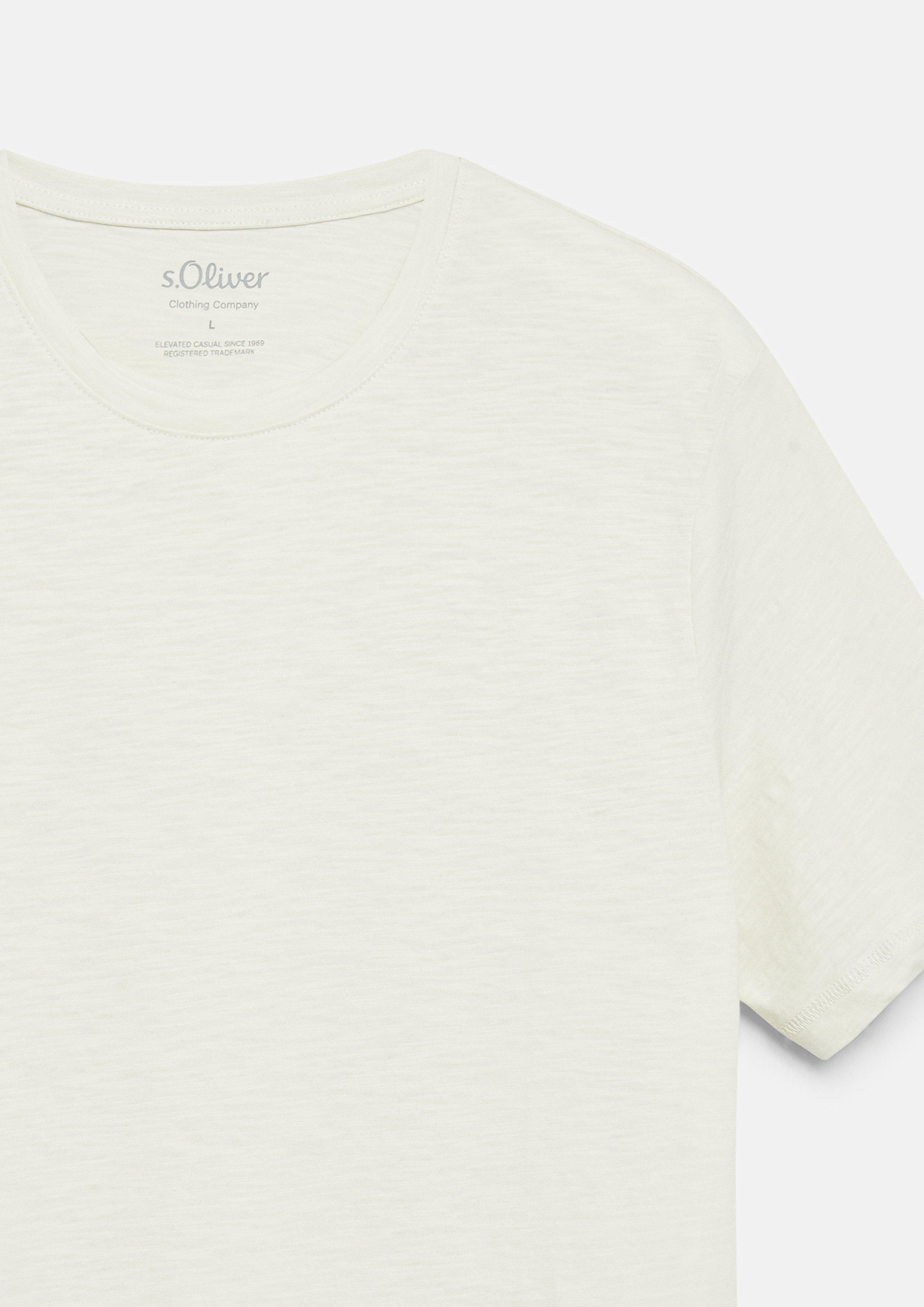 Herren T-Shirt in beige von s.Oliver