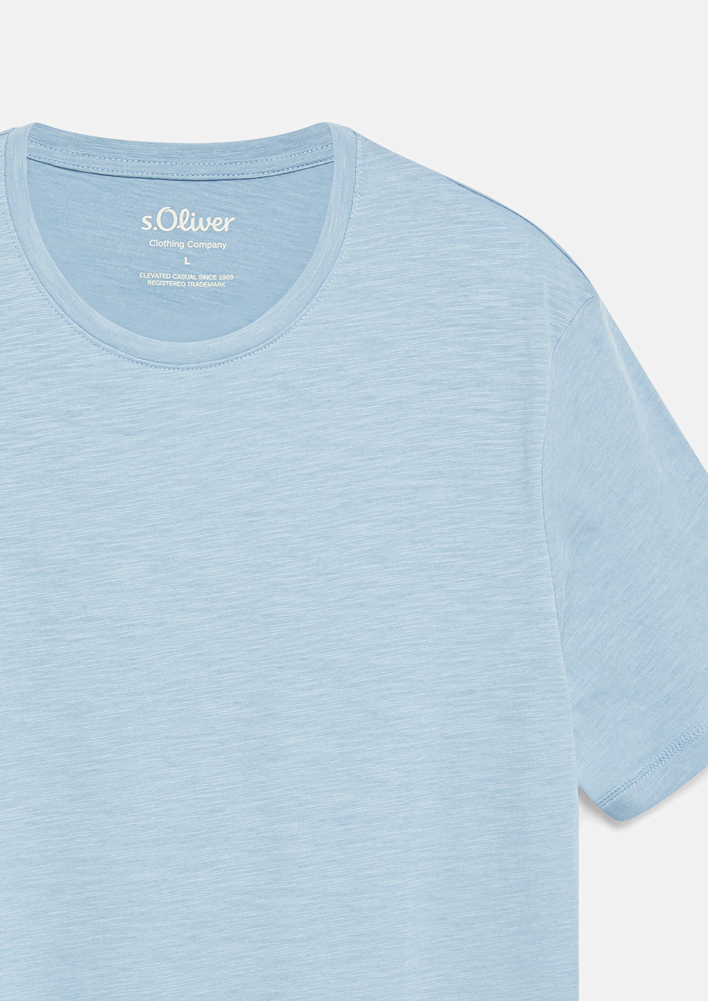 Herren T-Shirt in blau von s.Oliver