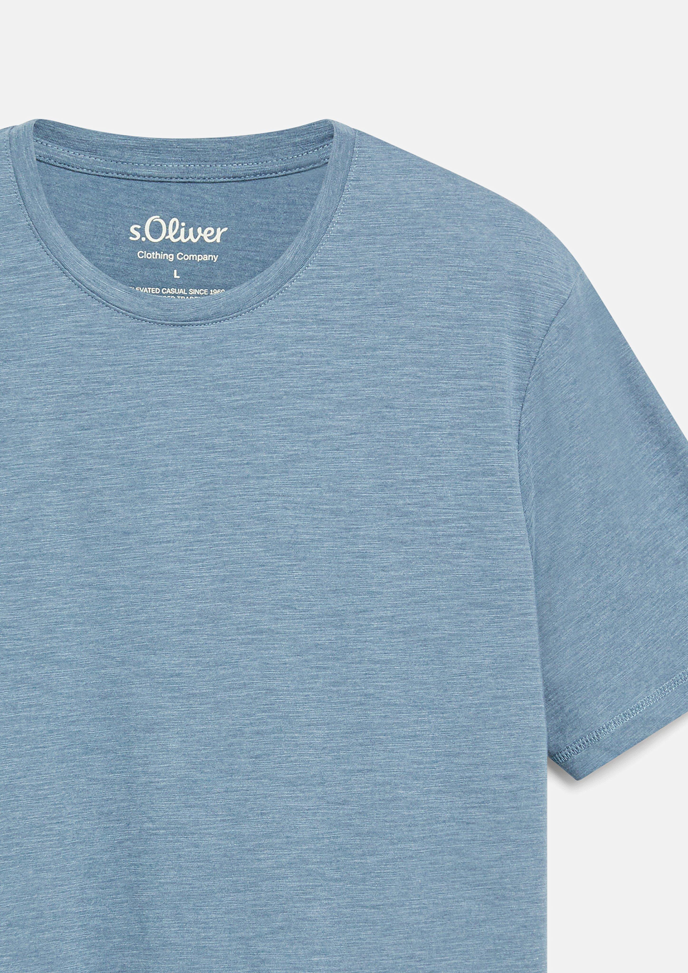 Herren T-Shirt in blau von s.Oliver