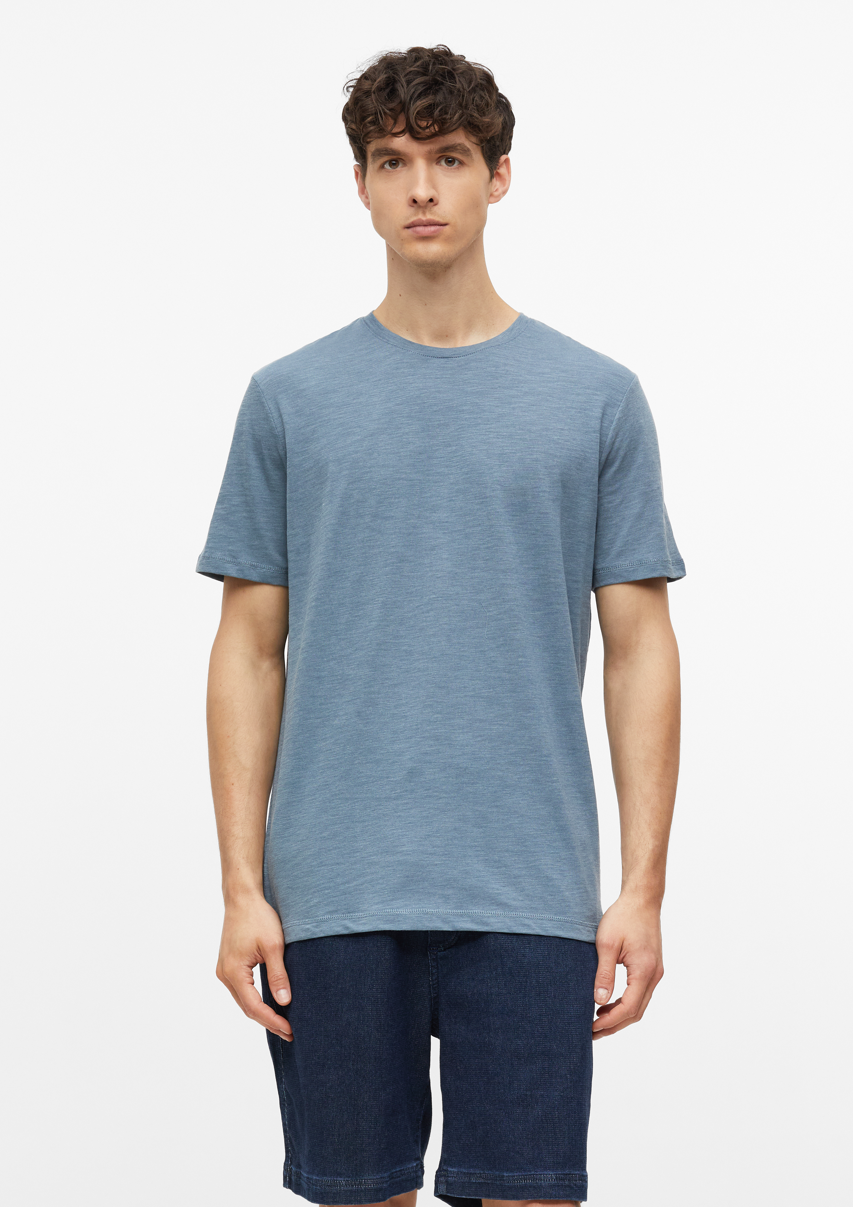 Herren Meliertes T-Shirt aus weichem Baumwollmix in  von s.Oliver
