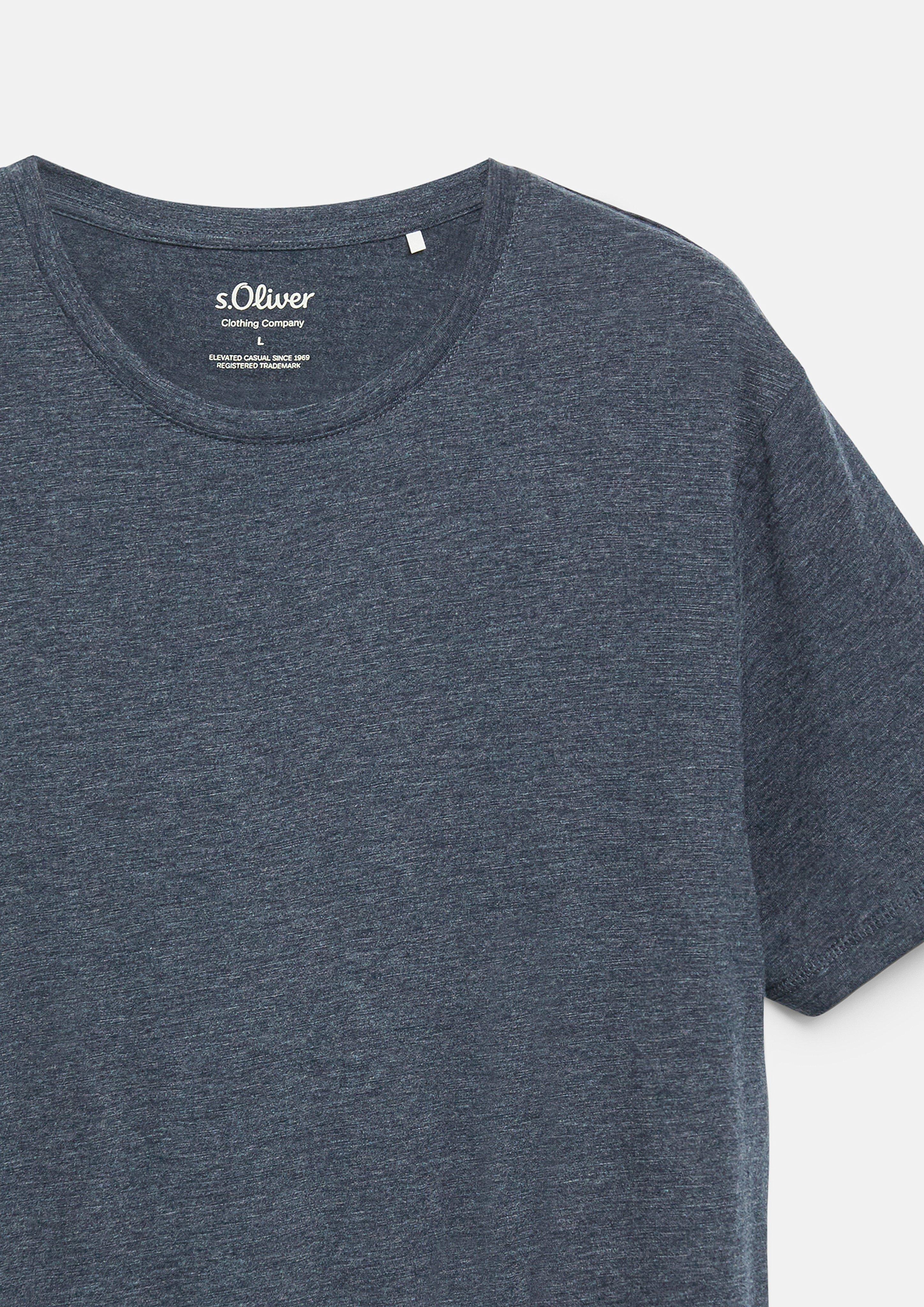 Herren T-Shirt in blau von s.Oliver