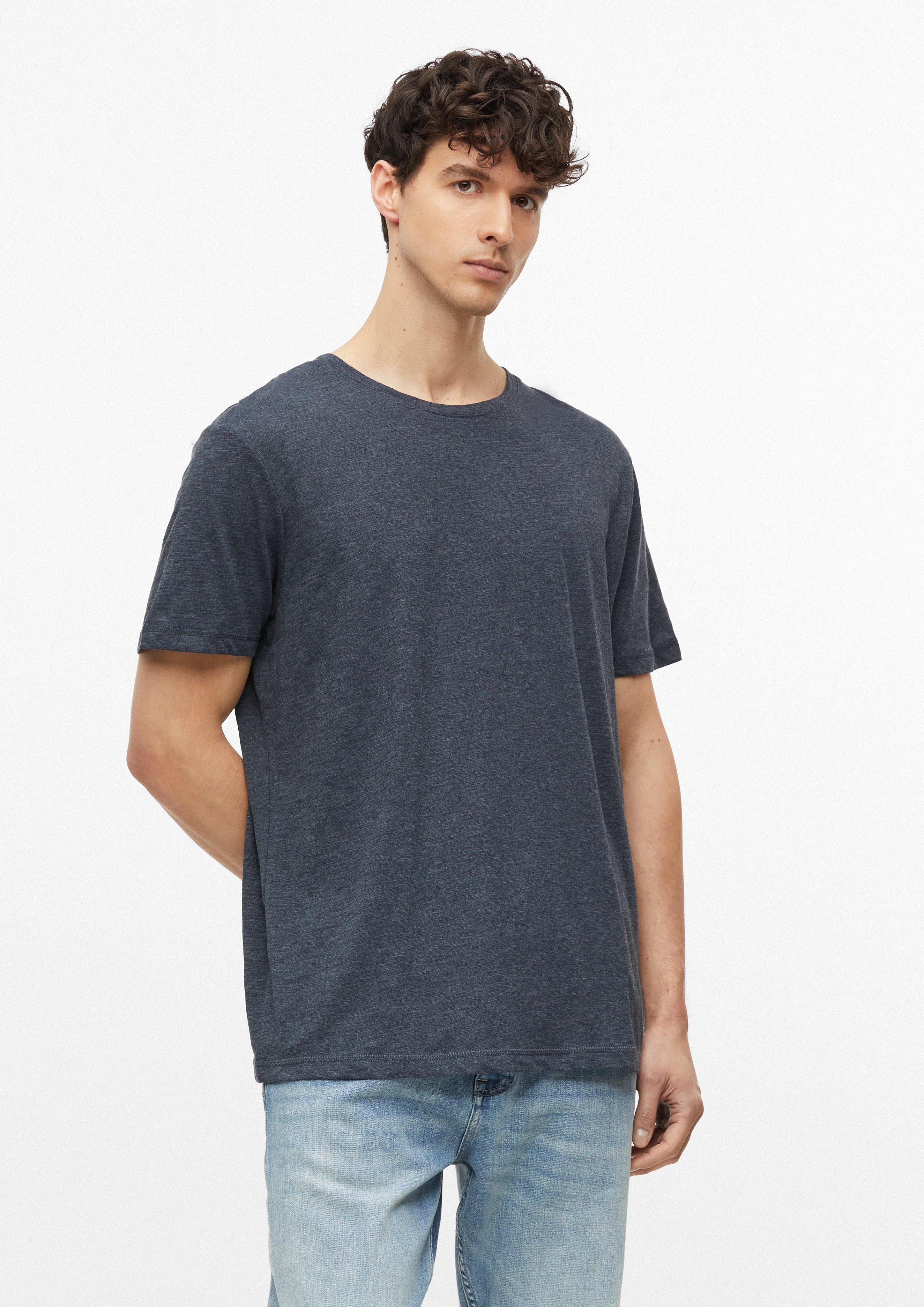Heren Gevlekt T-shirt van een zachte katoenmix in  van s.Oliver
