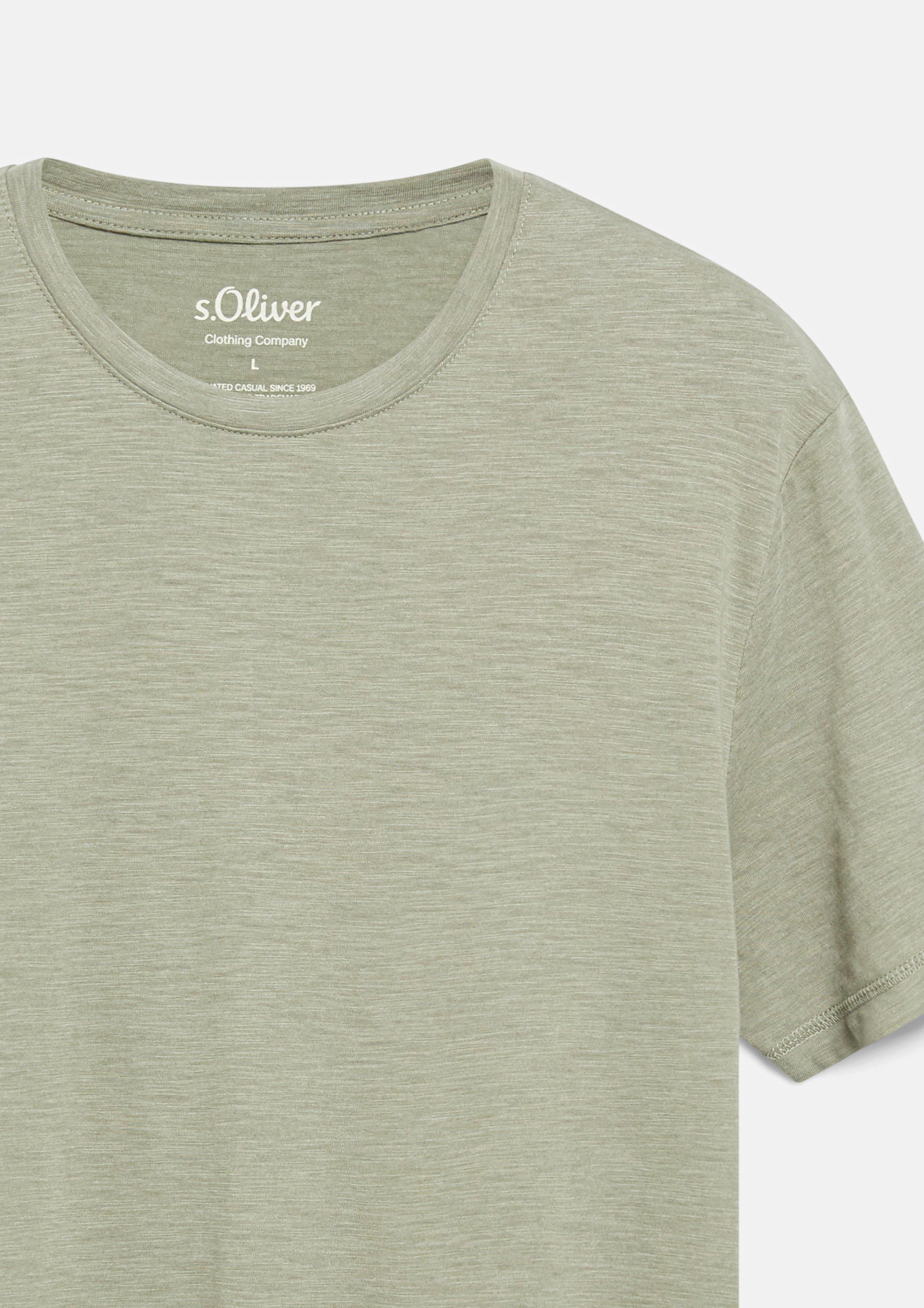 Herren T-Shirt in olive von s.Oliver