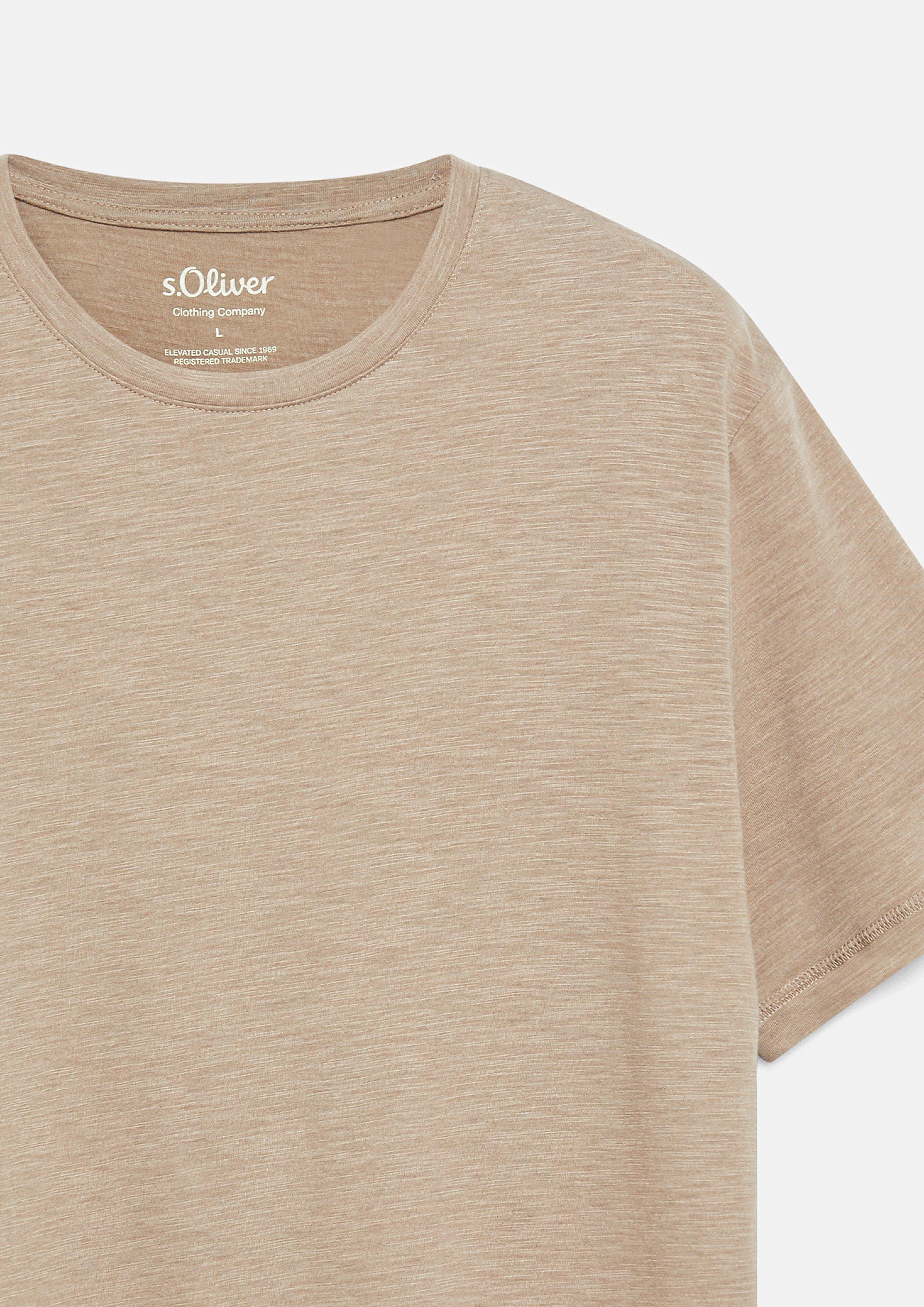 Herren T-Shirt in braun von s.Oliver
