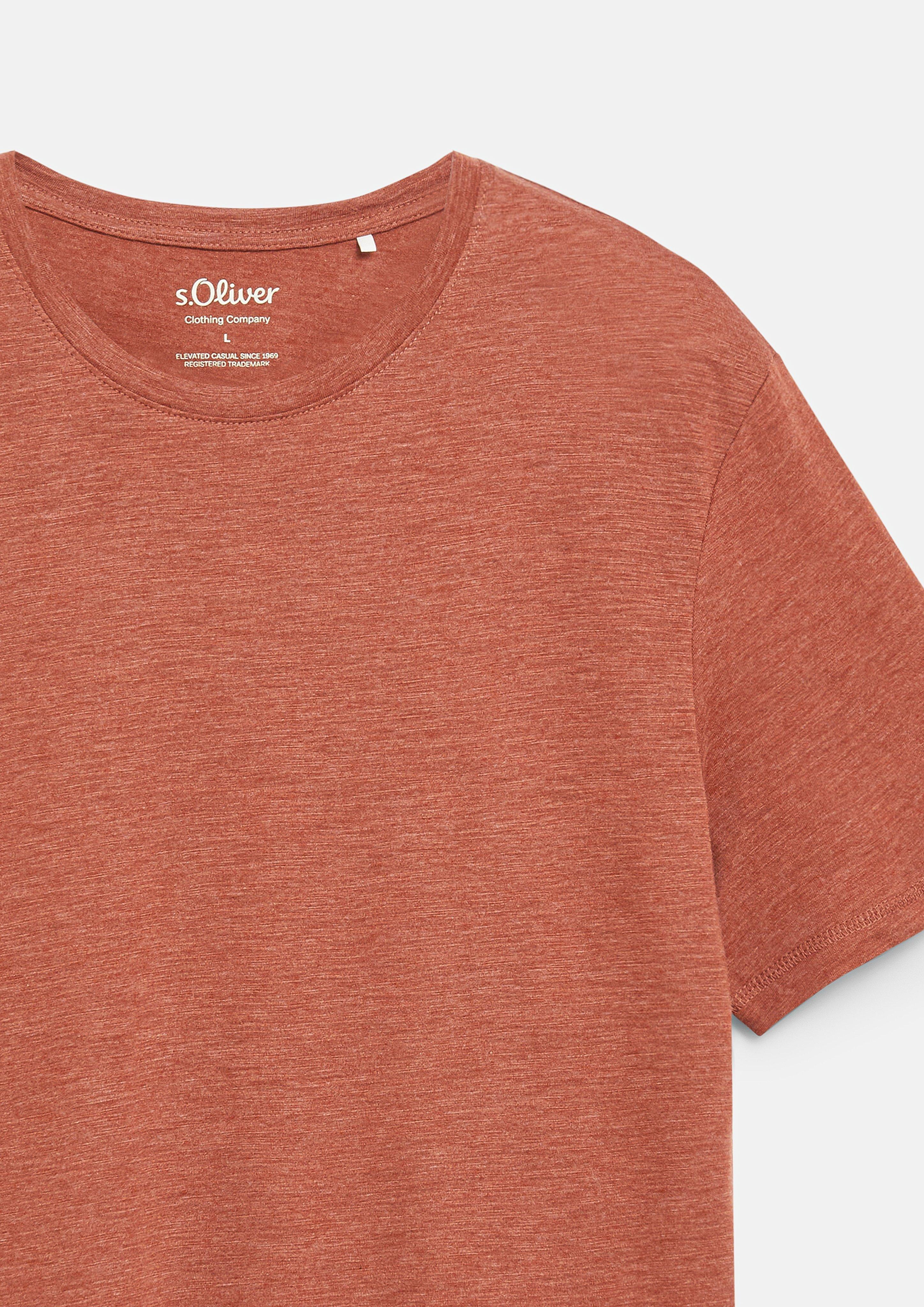 Herren T-Shirt in braun von s.Oliver