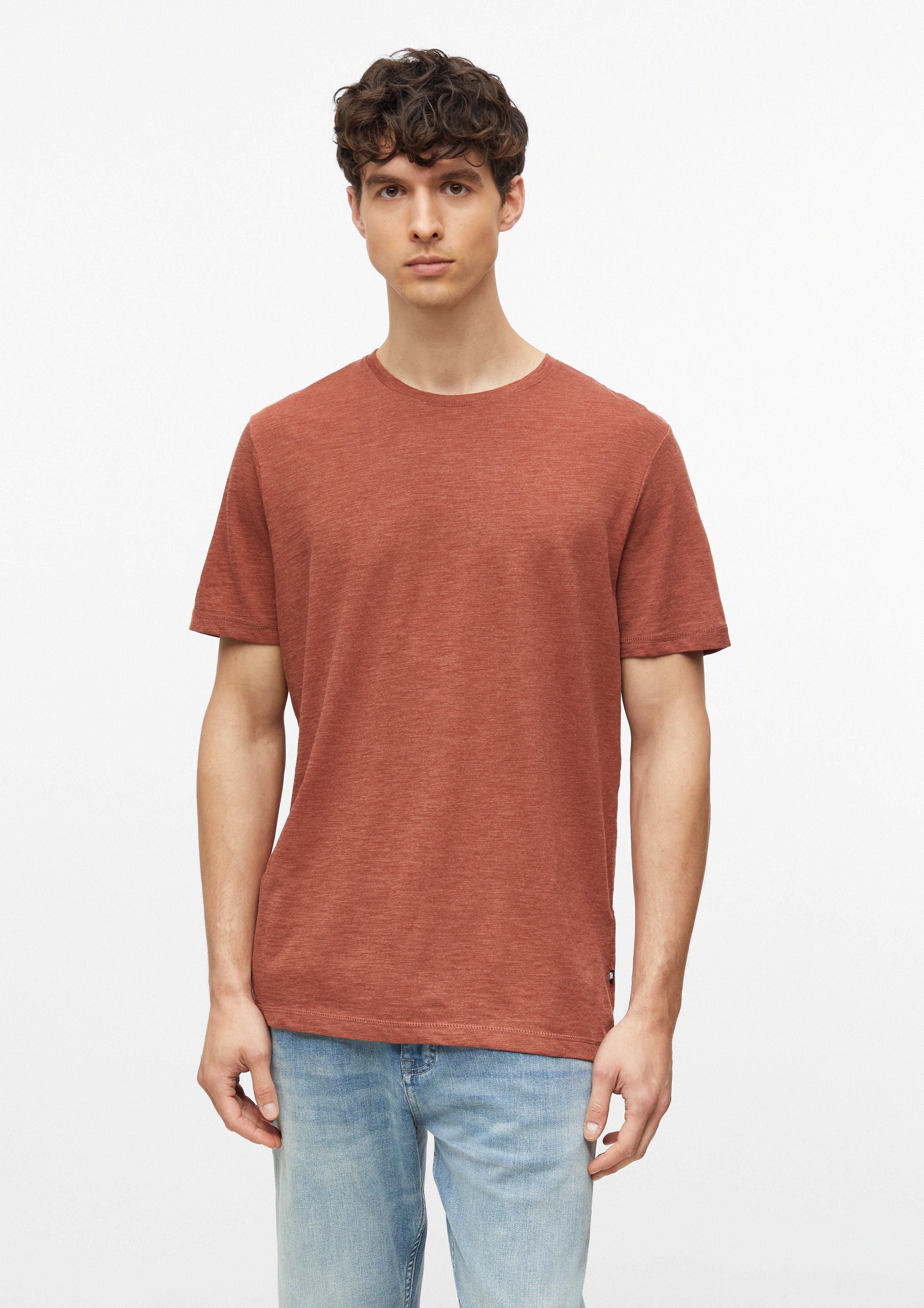 Mezczyzni Melanżowy T-shirt z miękkiej mieszanki bawełny w kolorze  od s.Oliver